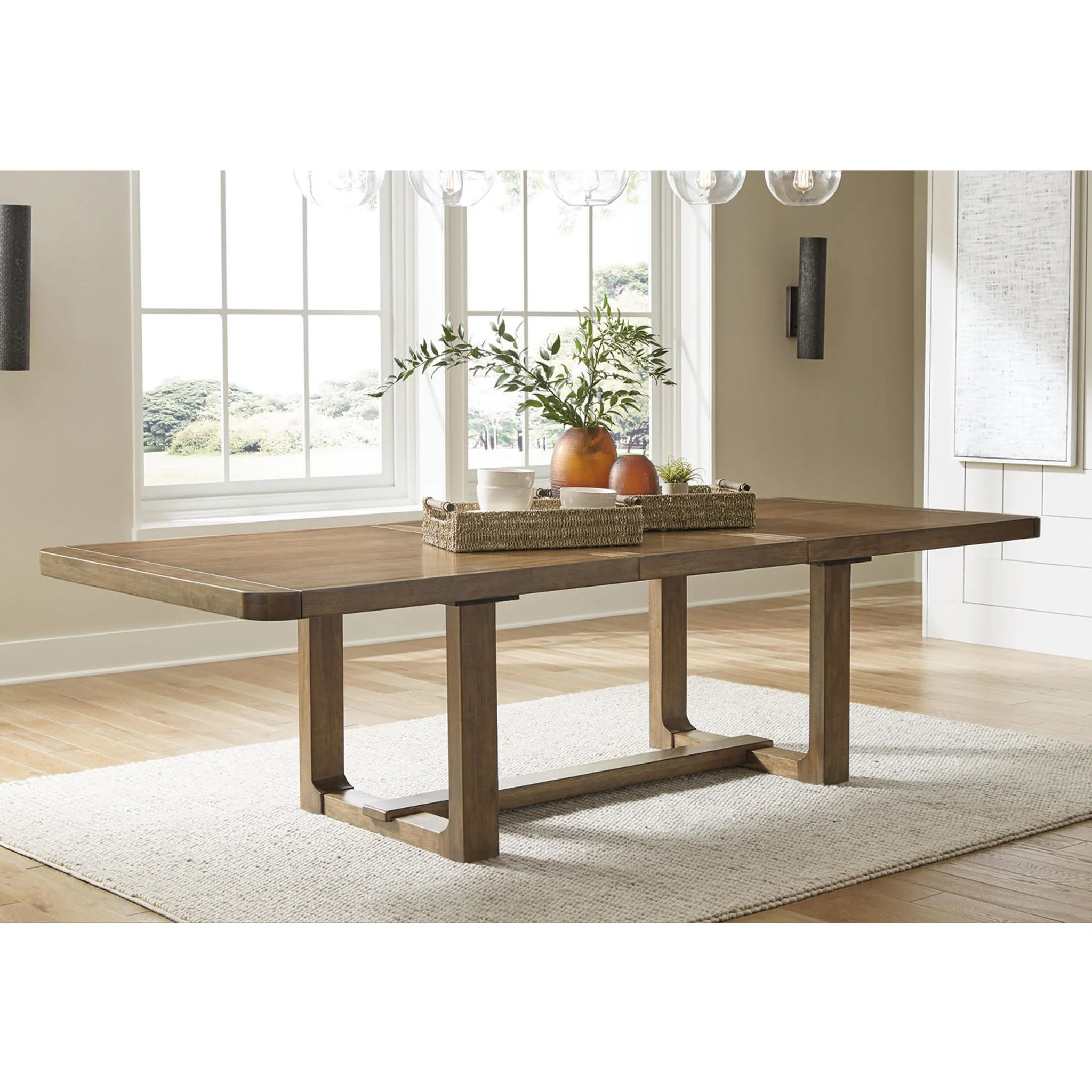Cabalynn Dining Extension Table - Light Brown - (D974-35) - Image 11