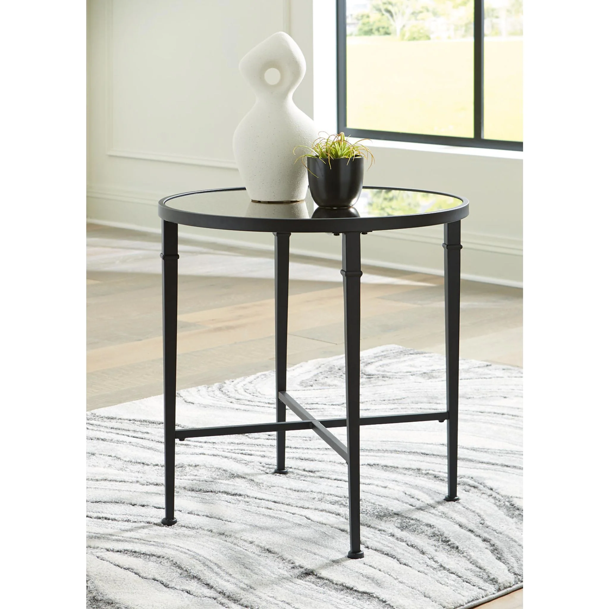 Cadeburg Accent Table - Black - Image 2