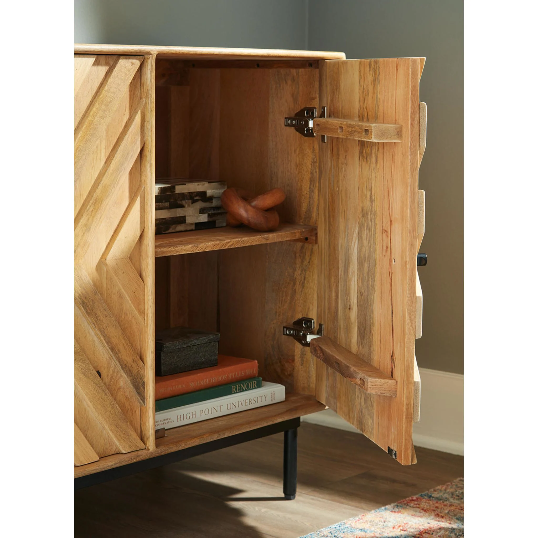 Cadewick Accent Cabinet - Natural - Image 41