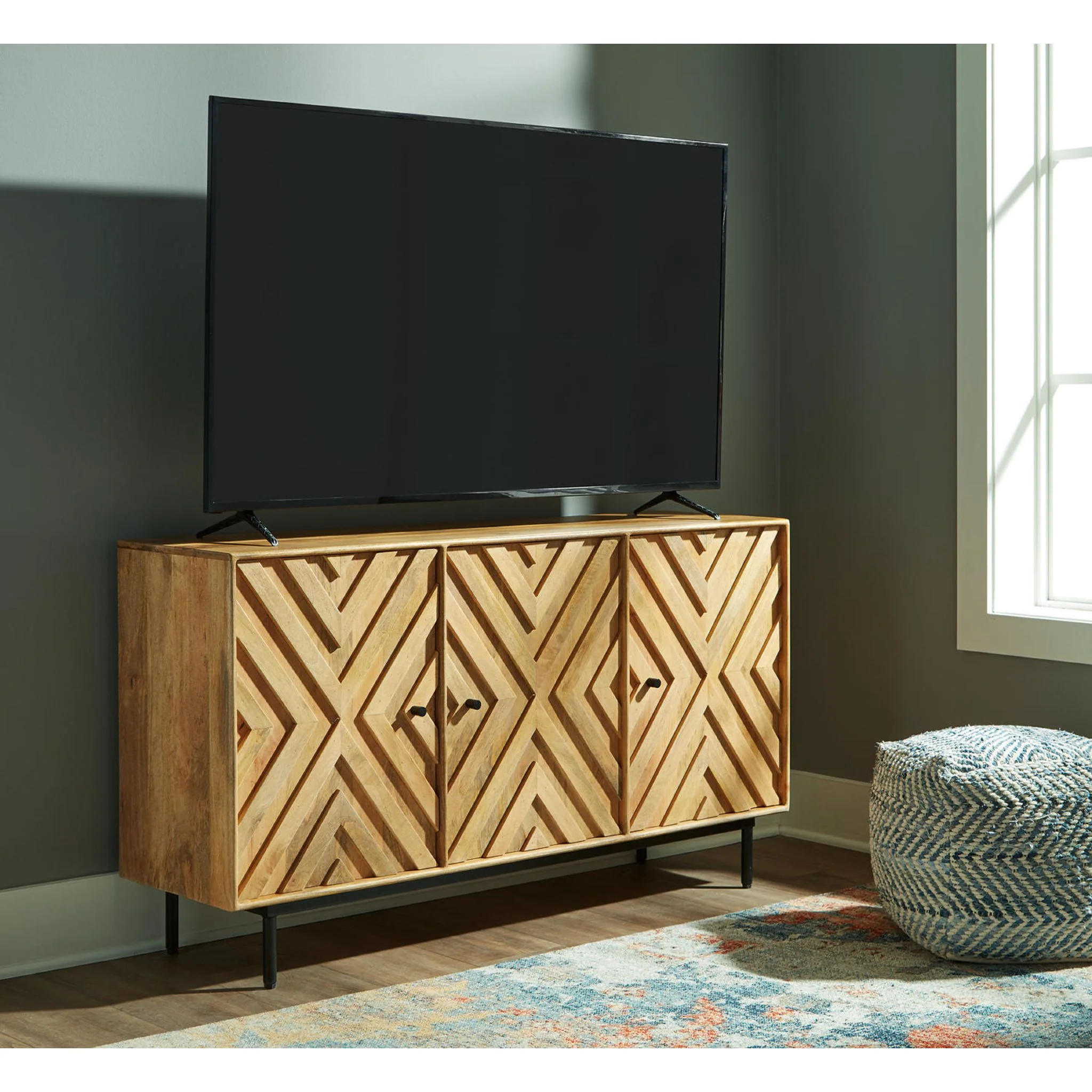 Cadewick Accent Cabinet - Natural - Image 56