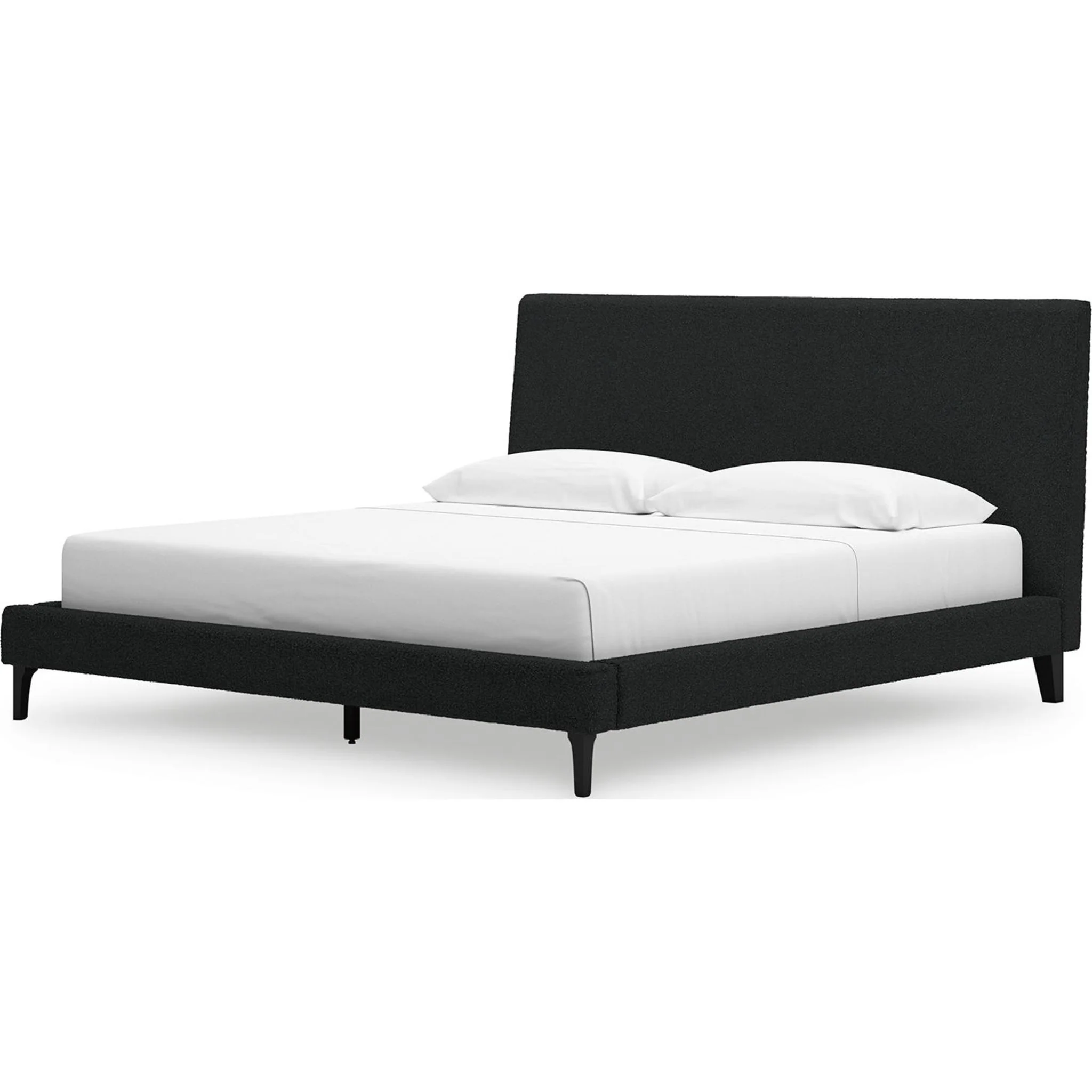 Cadmori King Upholstered Bed - Black - Image 11