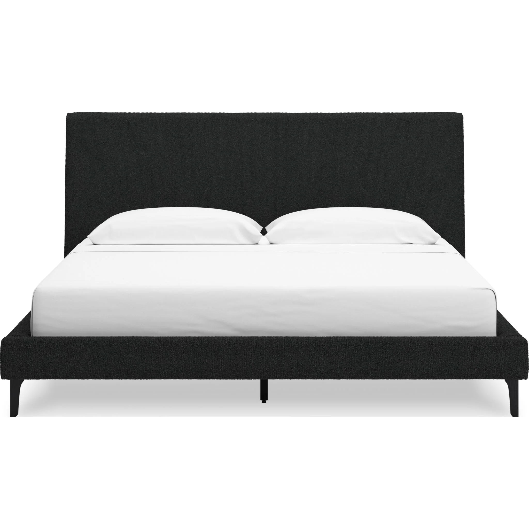 Cadmori King Upholstered Bed - Black - Image 3