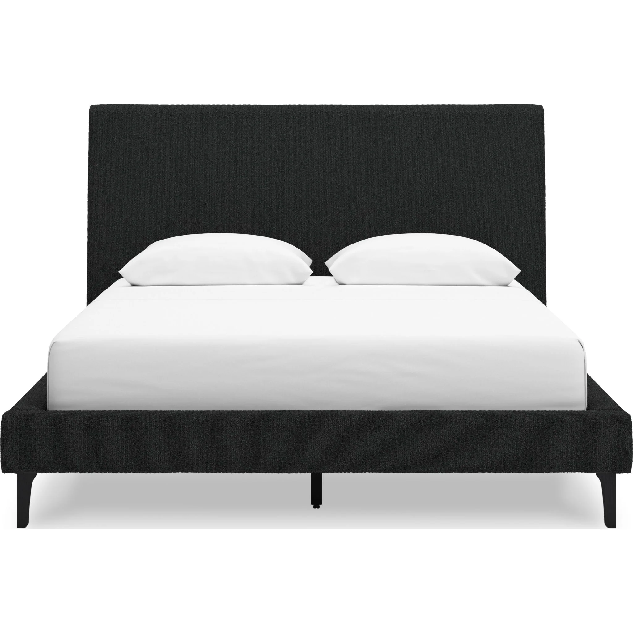 Cadmori Upholstered Bed - Black - Image 3