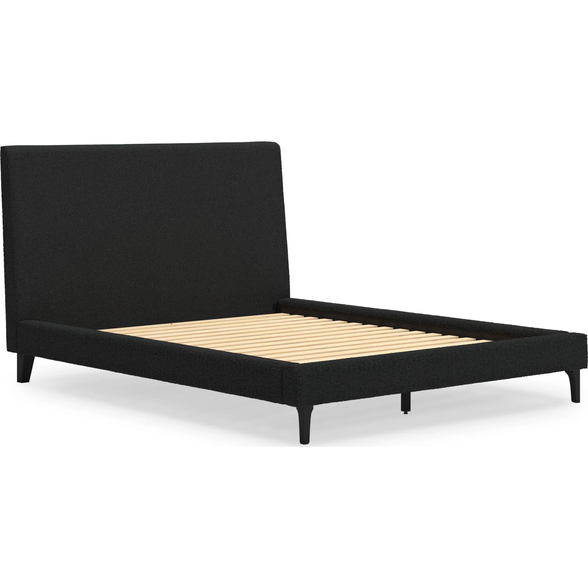 Cadmori Upholstered Bed - Black - Image 8