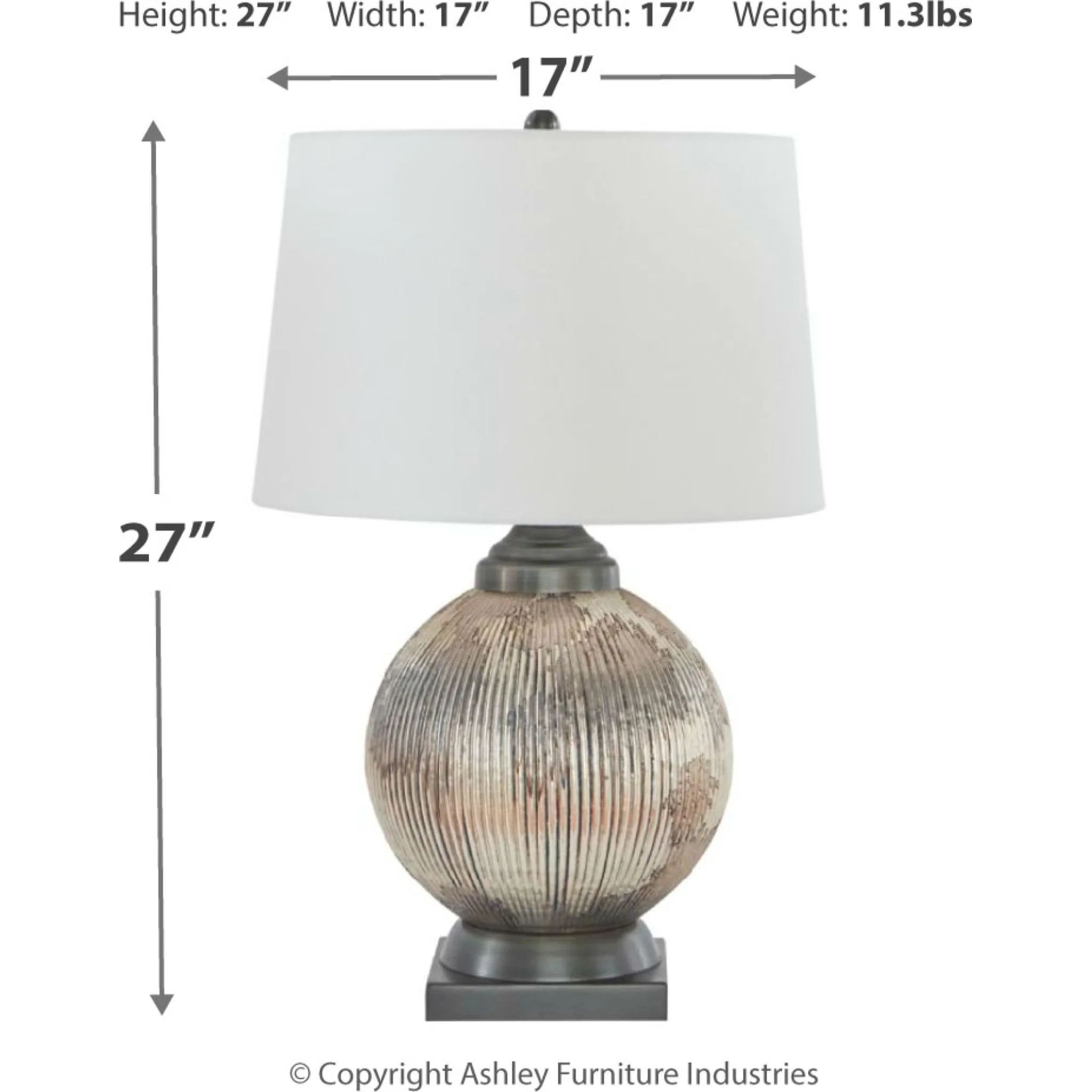 Cailan Table Lamp 27.00" - Image 4