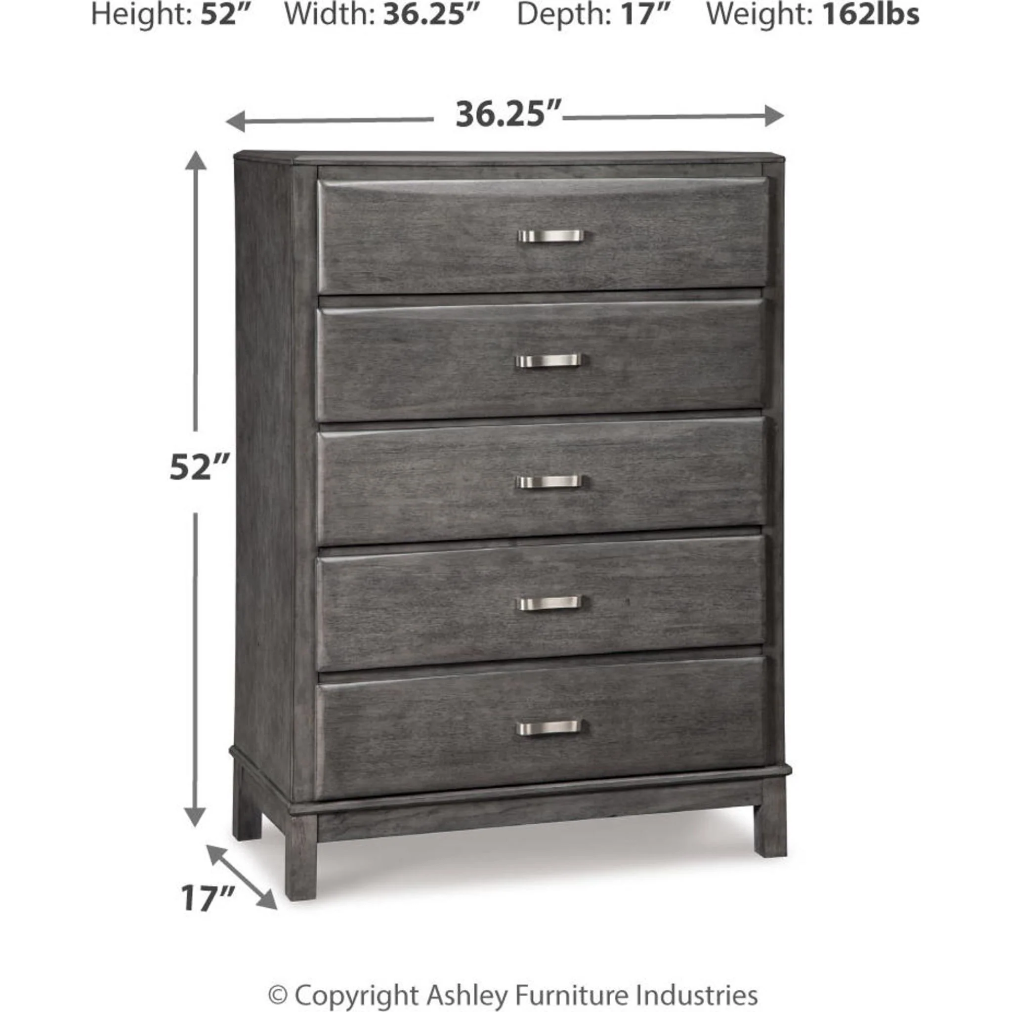 Caitbrook Chest - Gray - Image 6