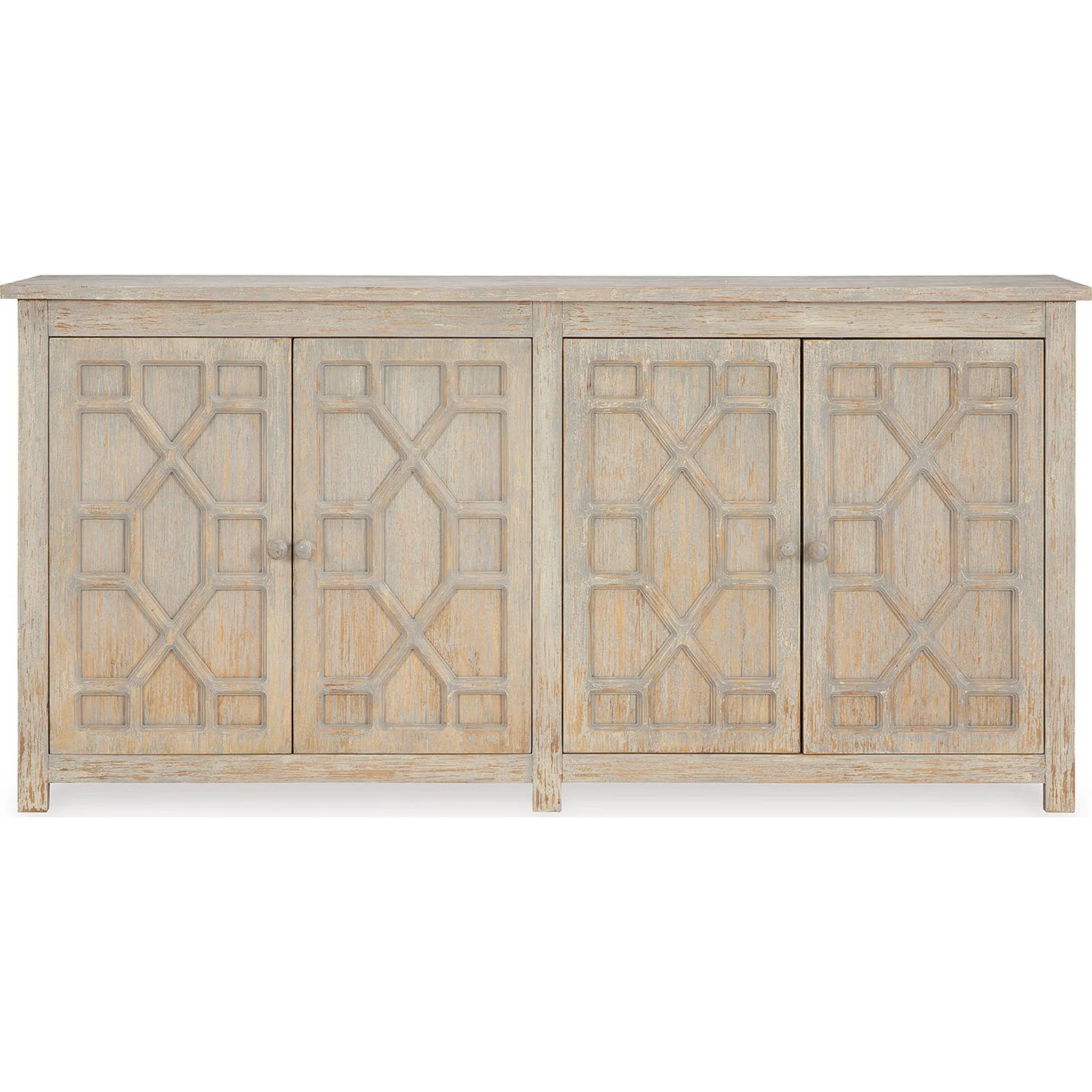 Caitrich Accent Cabinet - Distressed Blue - Image 4