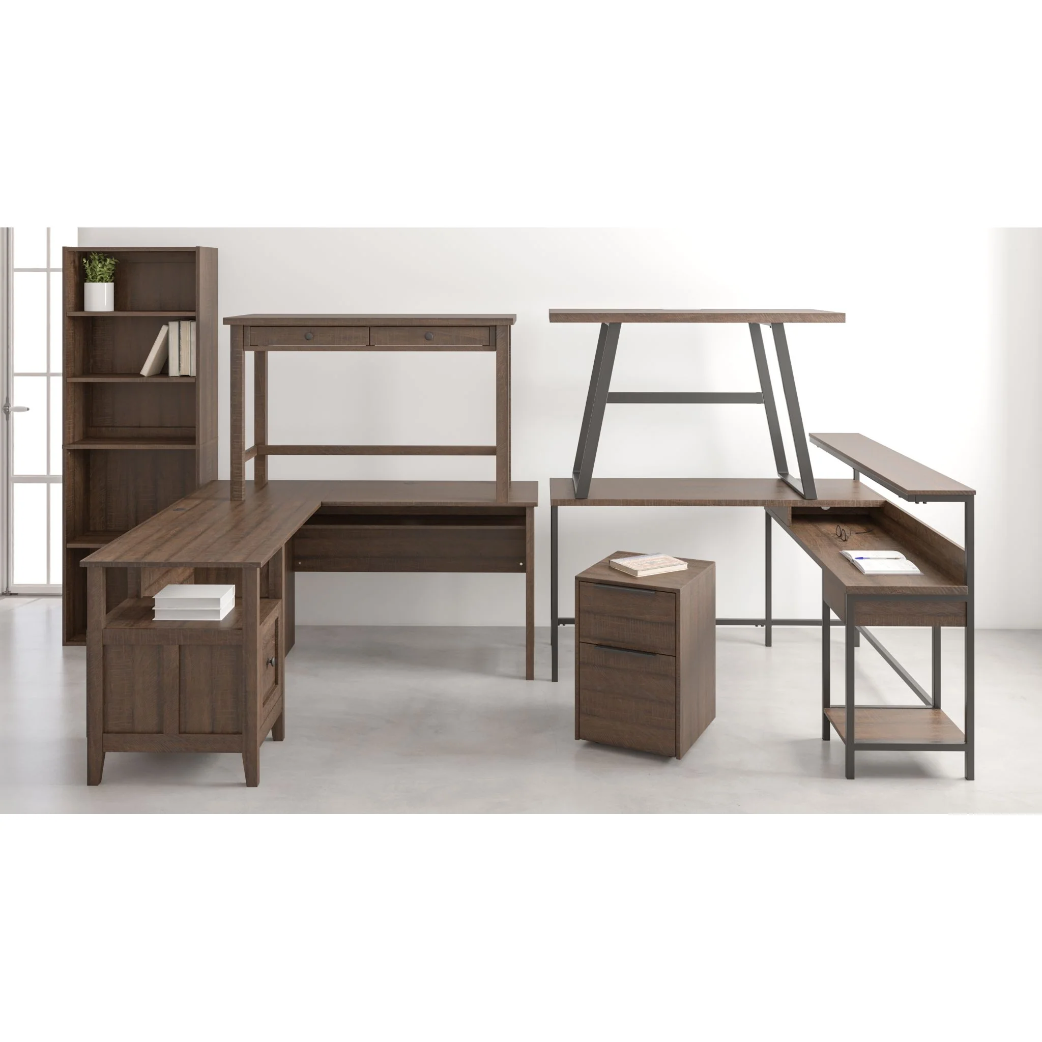Camiburg Desk - Warm Brown - Image 10