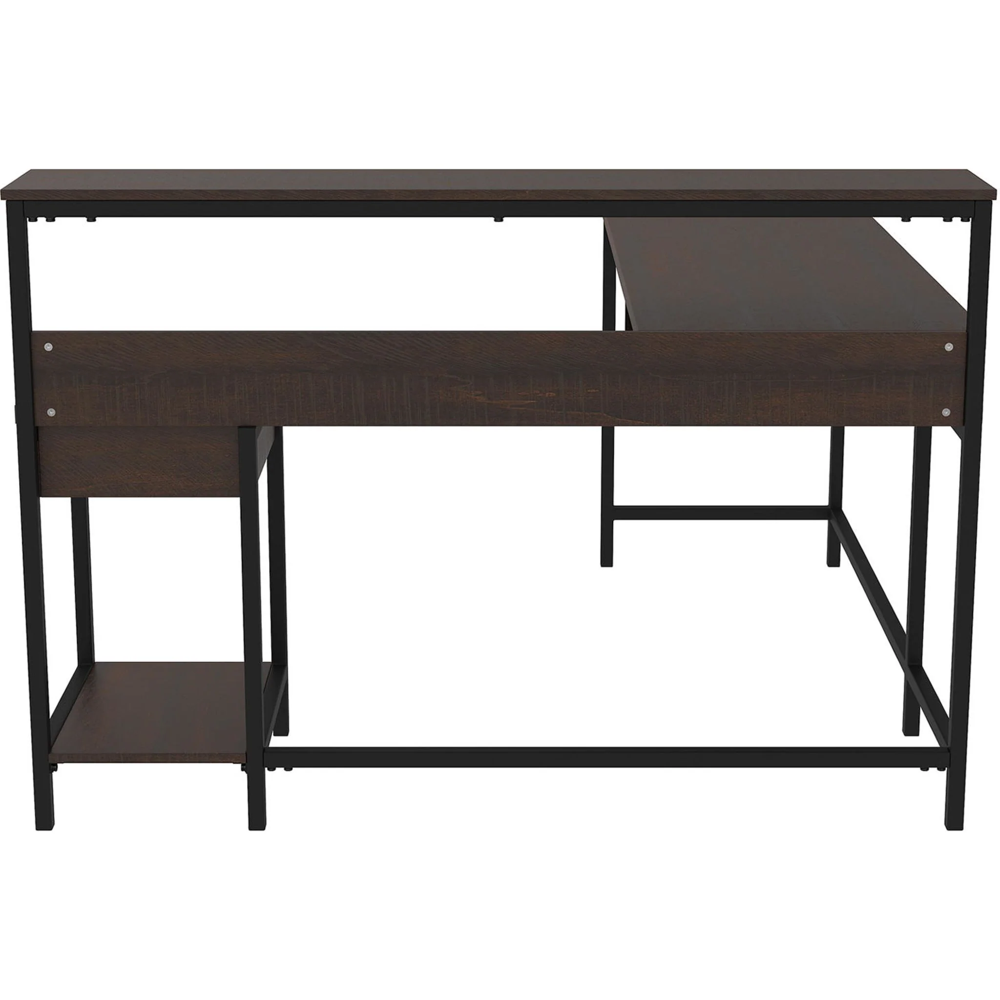 Camiburg L-Desk - Warm Brown - Image 20