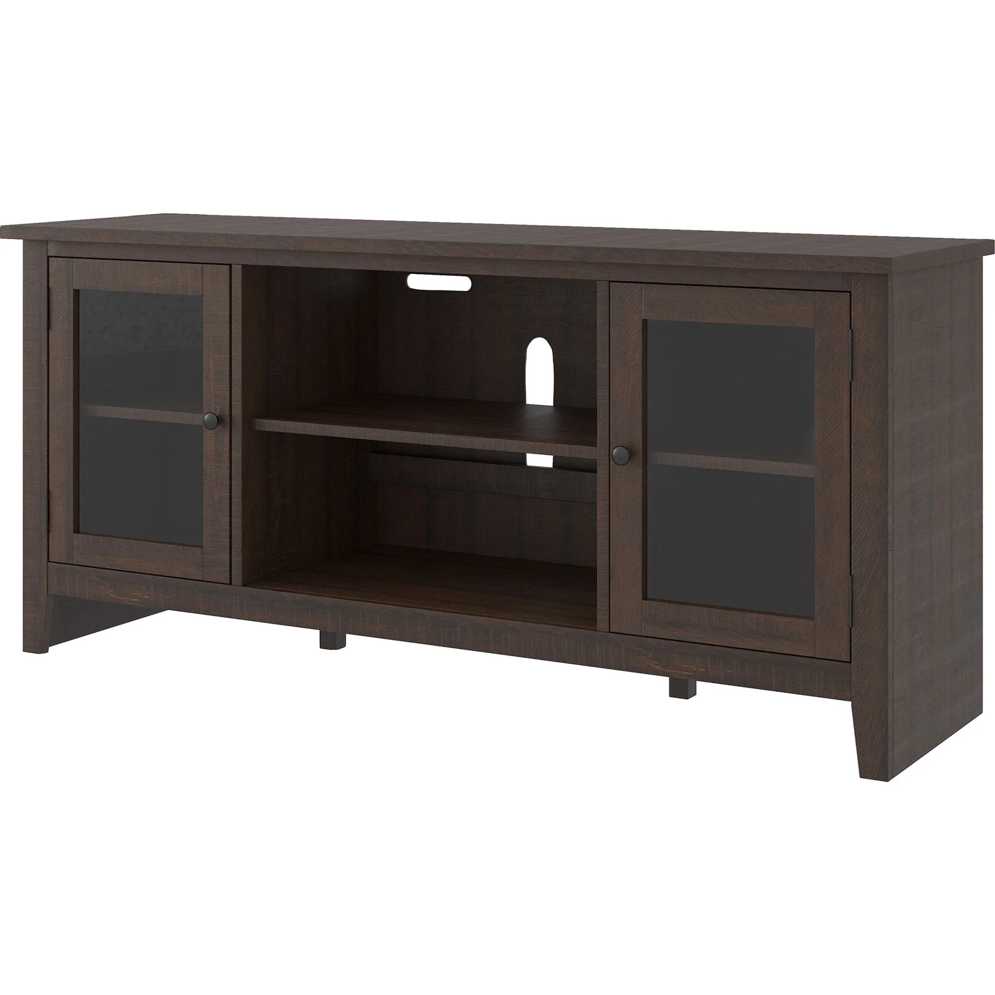 Camiburg TV Stand - Warm Brown - Image 3