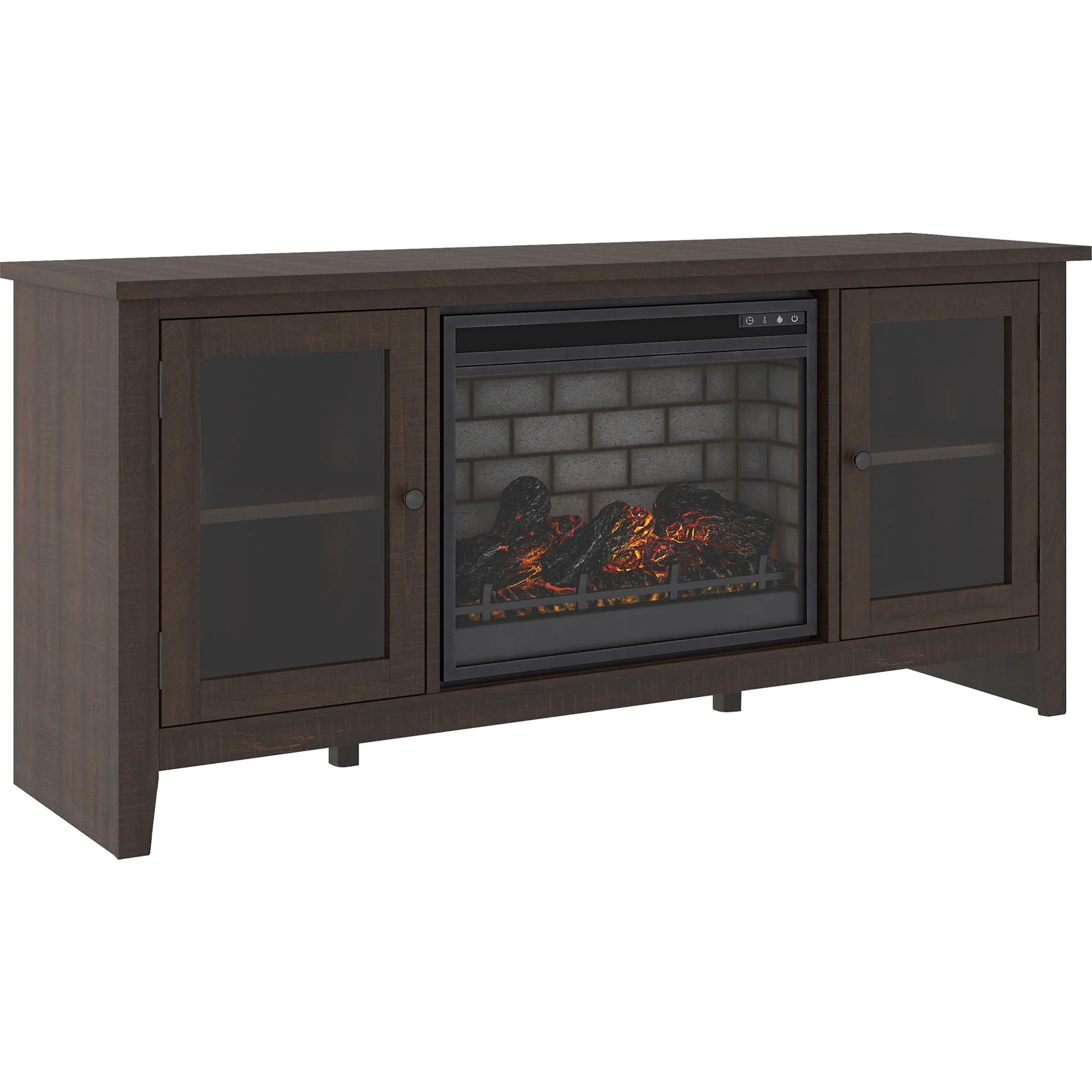 Camiburg TV Stand - Warm Brown - Image 8