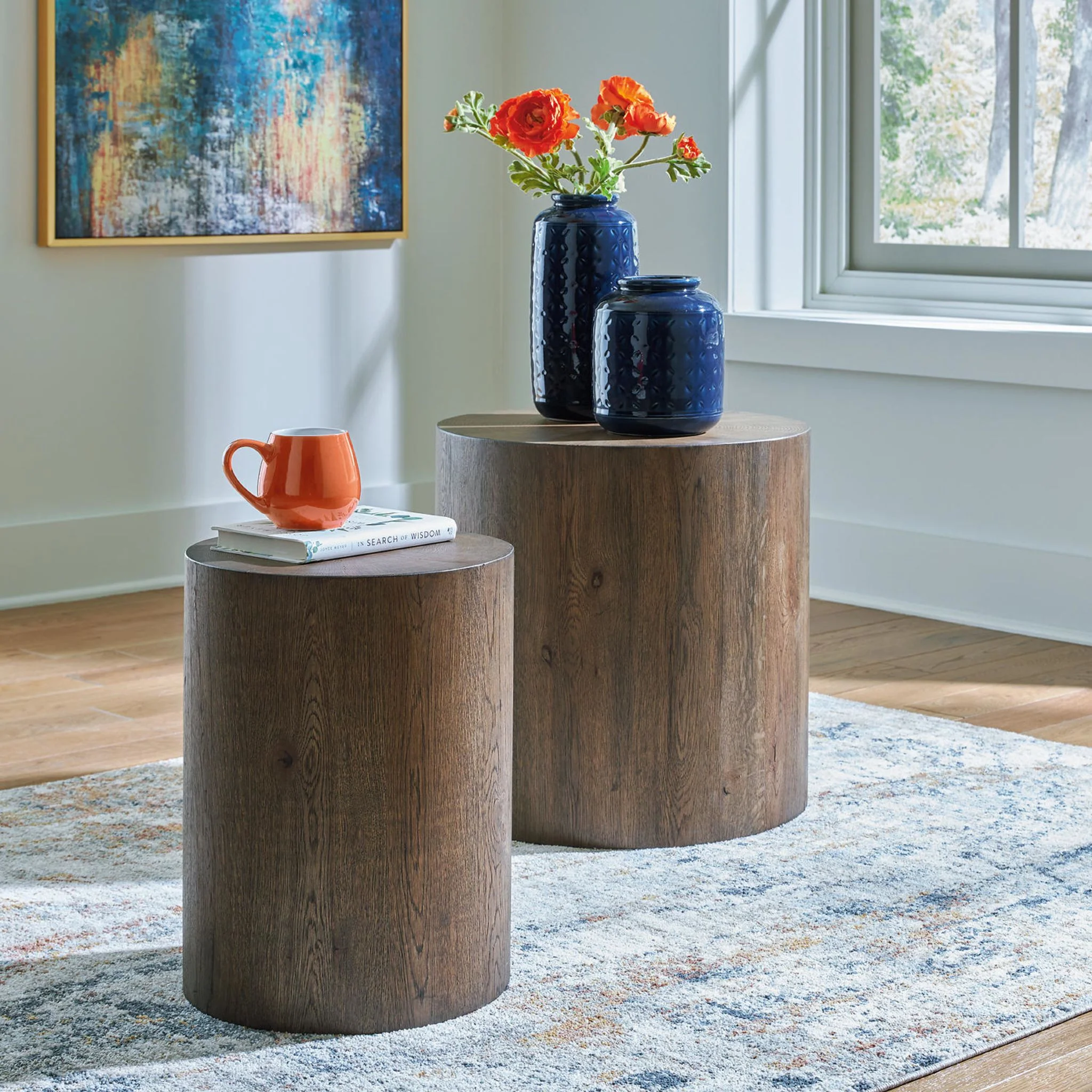 Cammund Accent Table (Set of 2) - Brown - Image 2