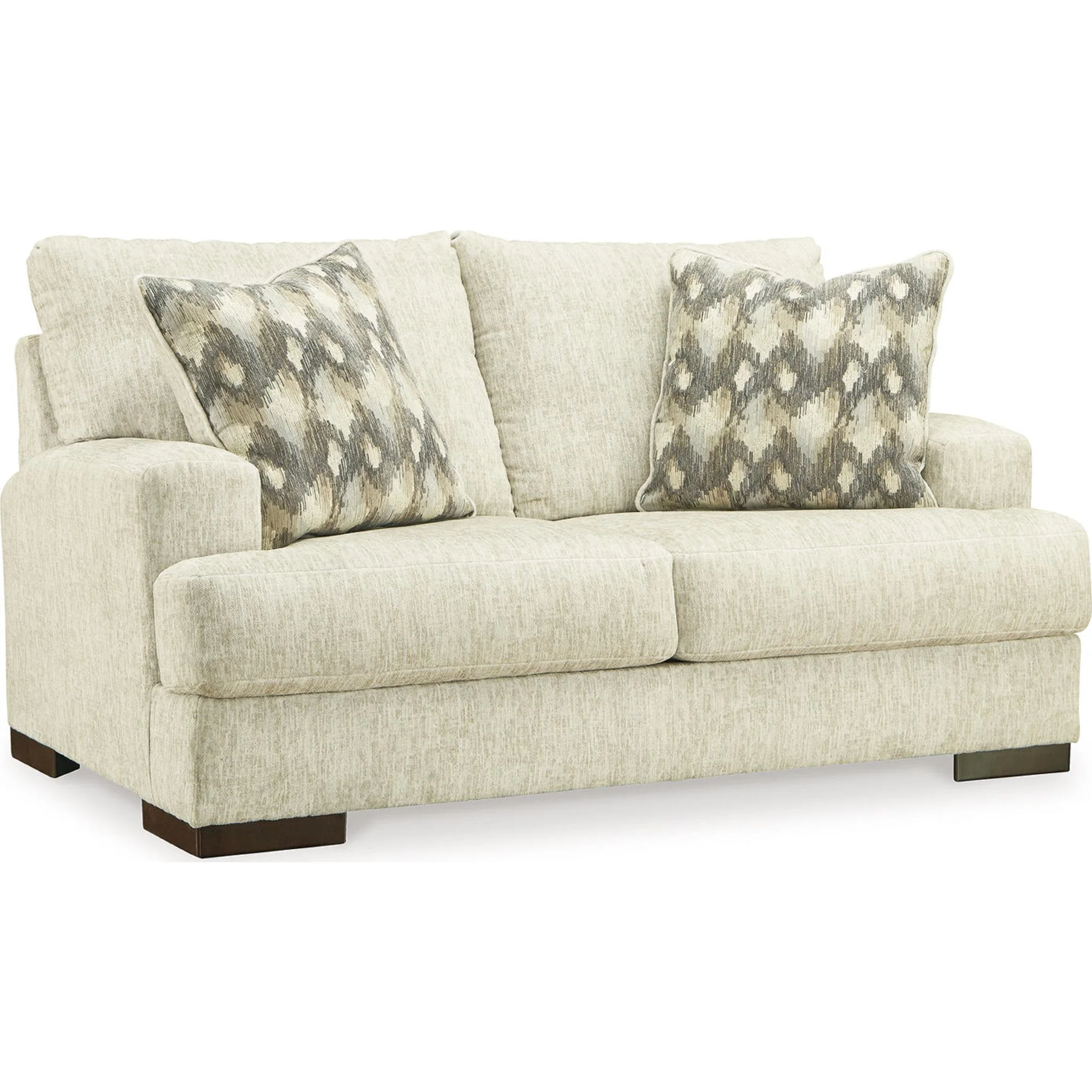 Caretti Loveseat - Parchment - Image 6