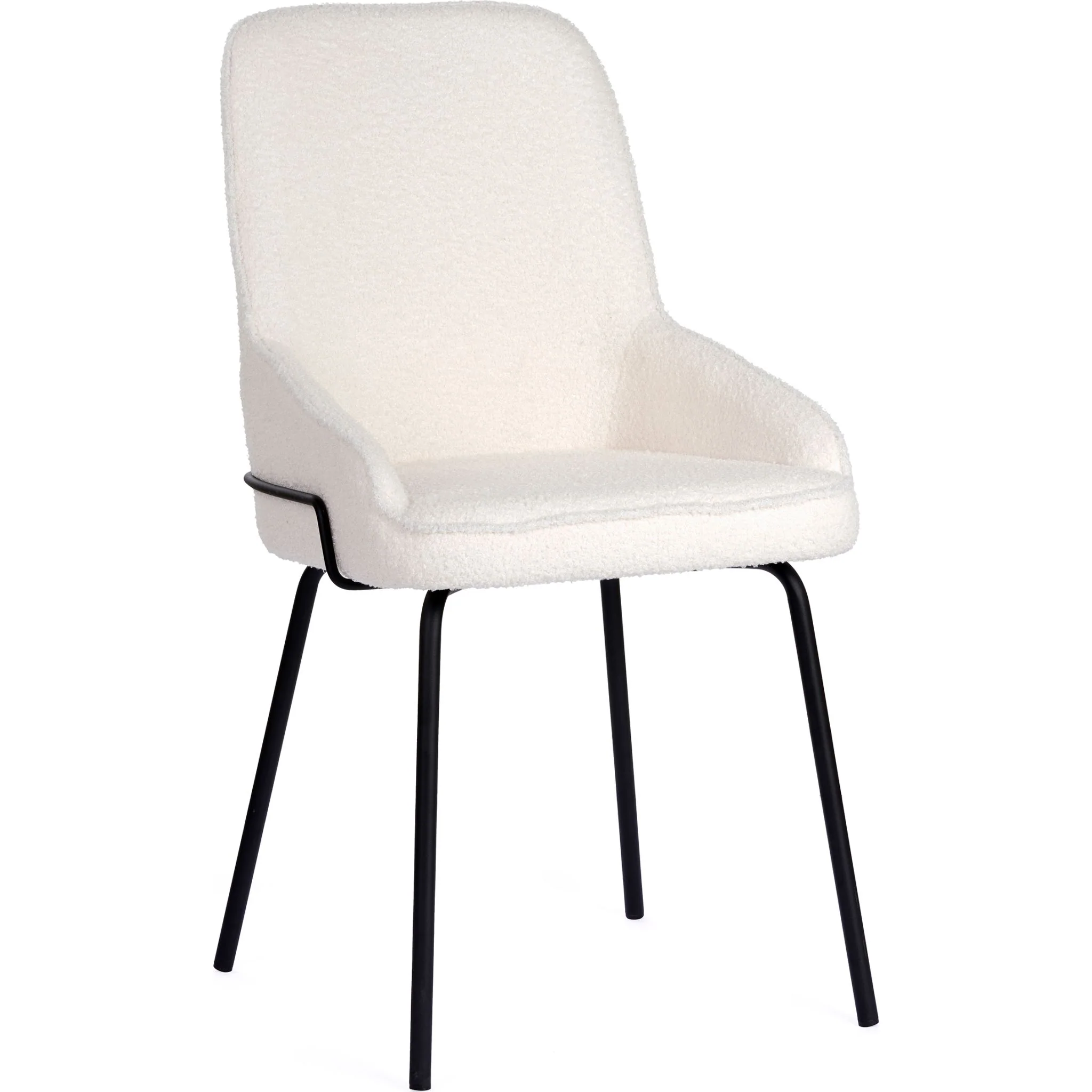 Carina Arm Chair - Teddy White - (D745125463SHCS)