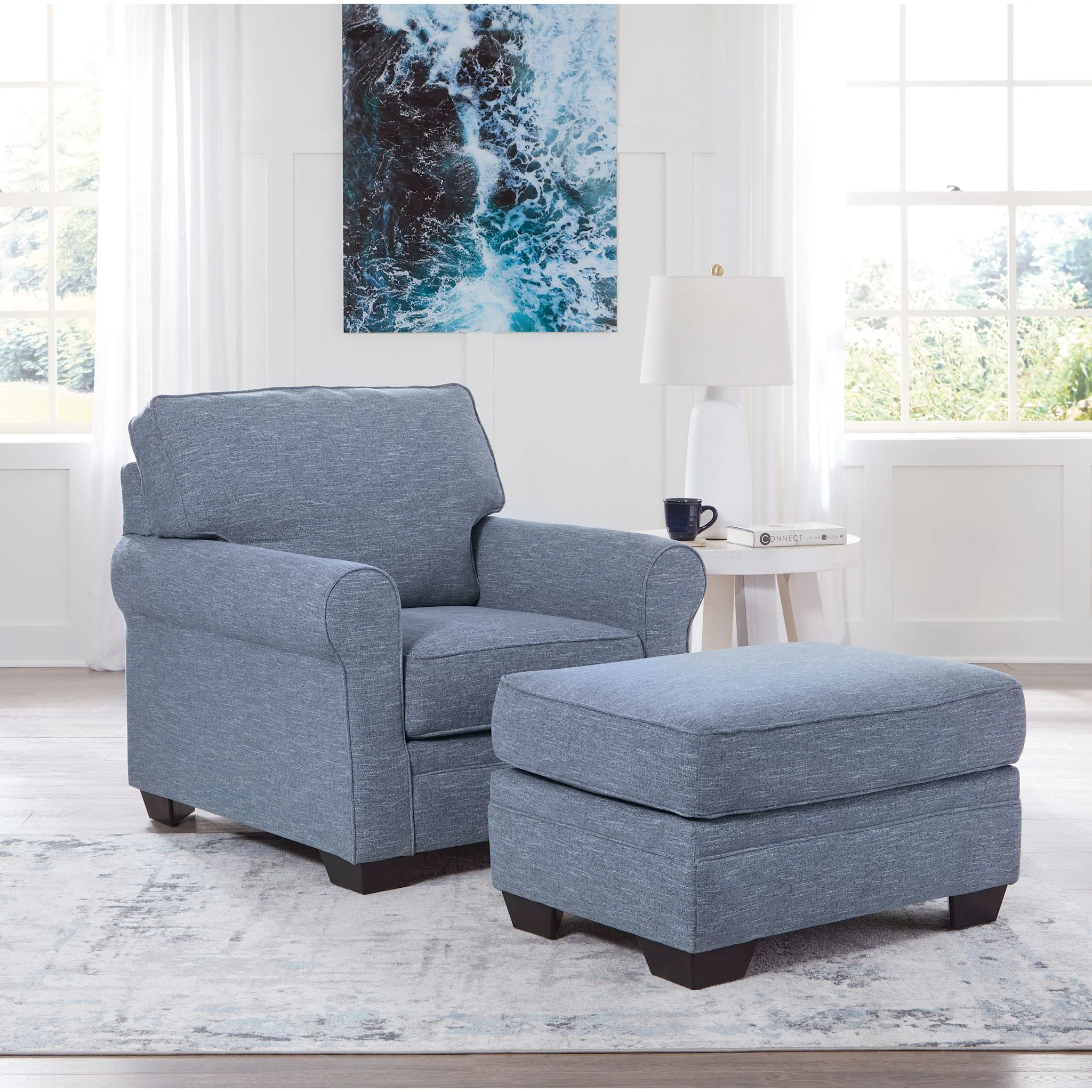 Carissa Manor Chair - Denim - Image 6