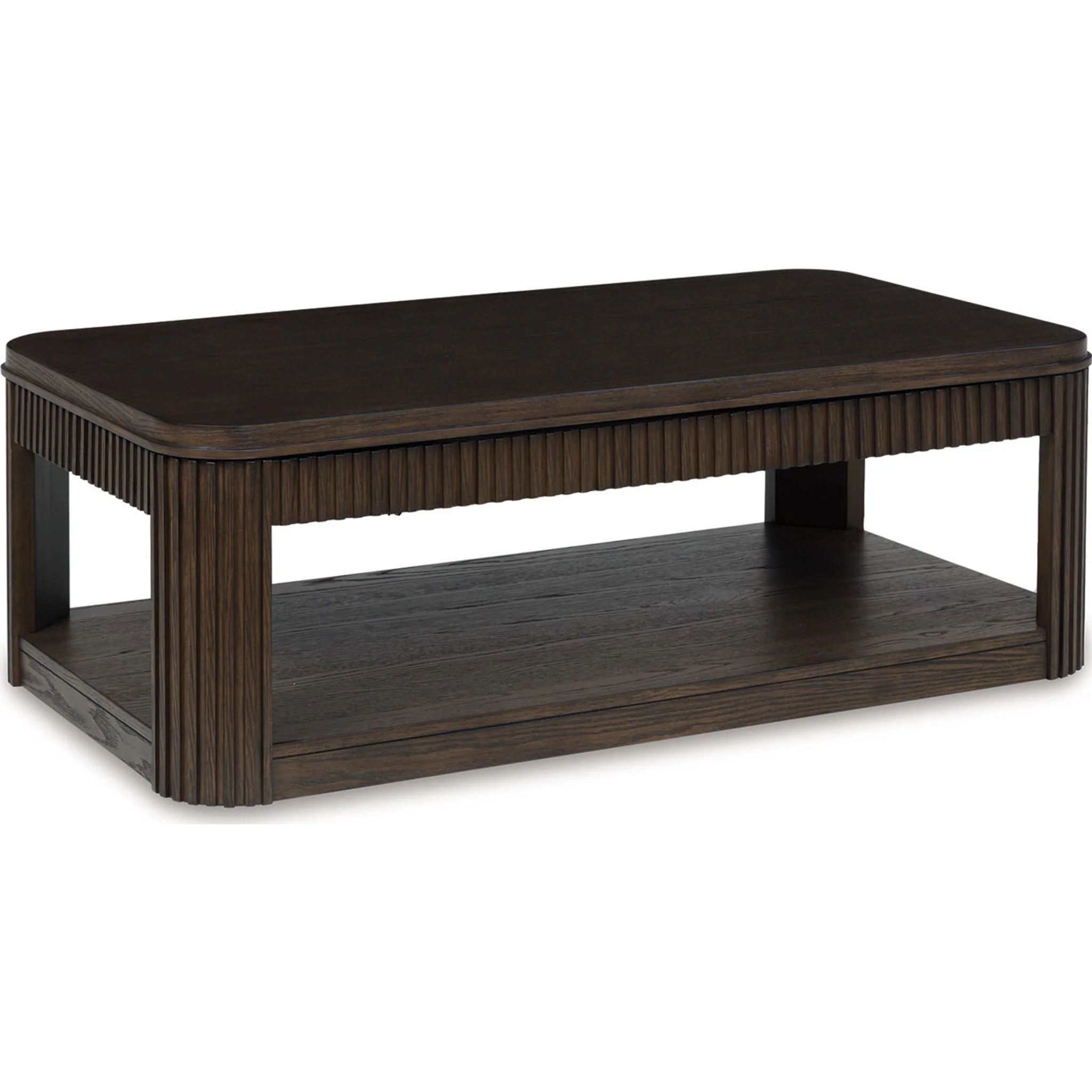 Carlibrie Lift-Top Coffee Table - Warm Brown