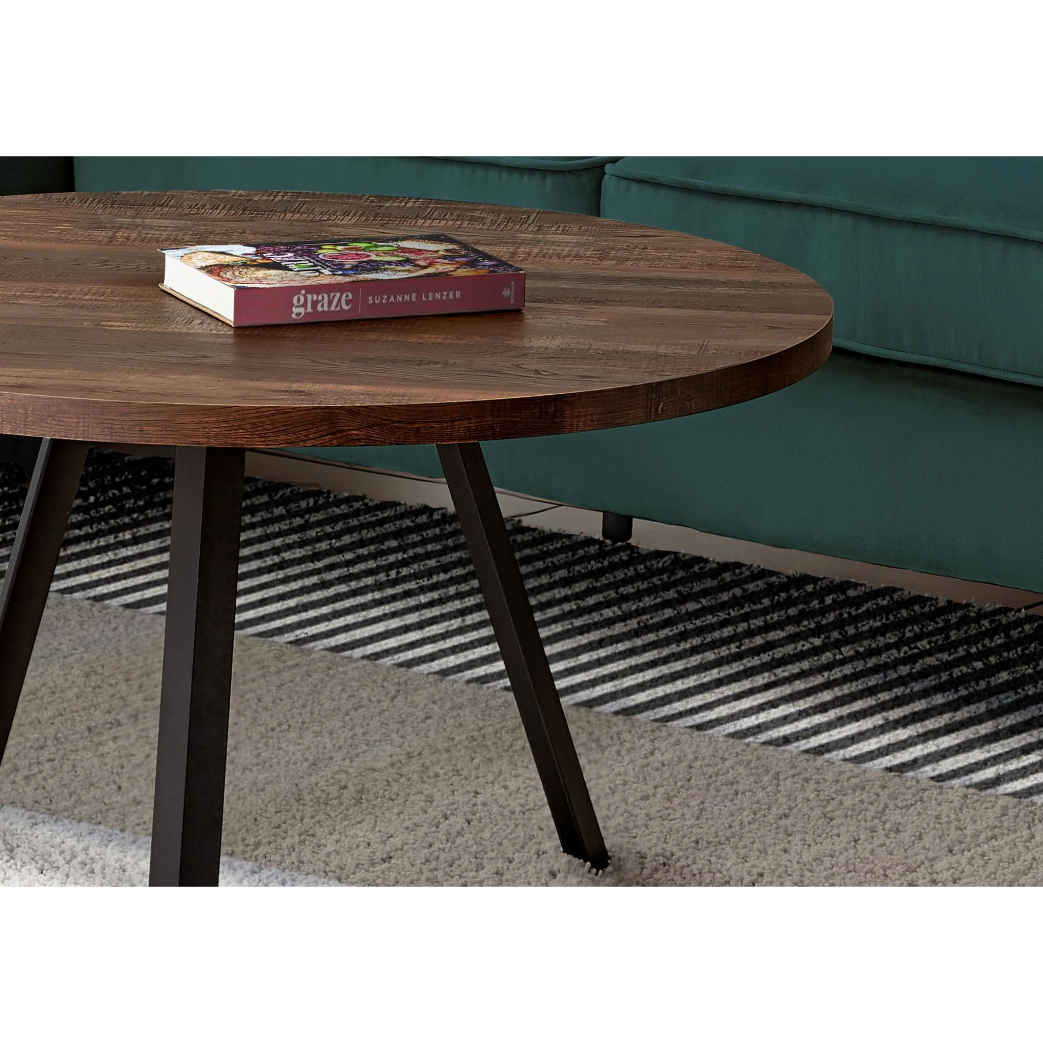 Caroline Coffee Table - Brown - Image 2