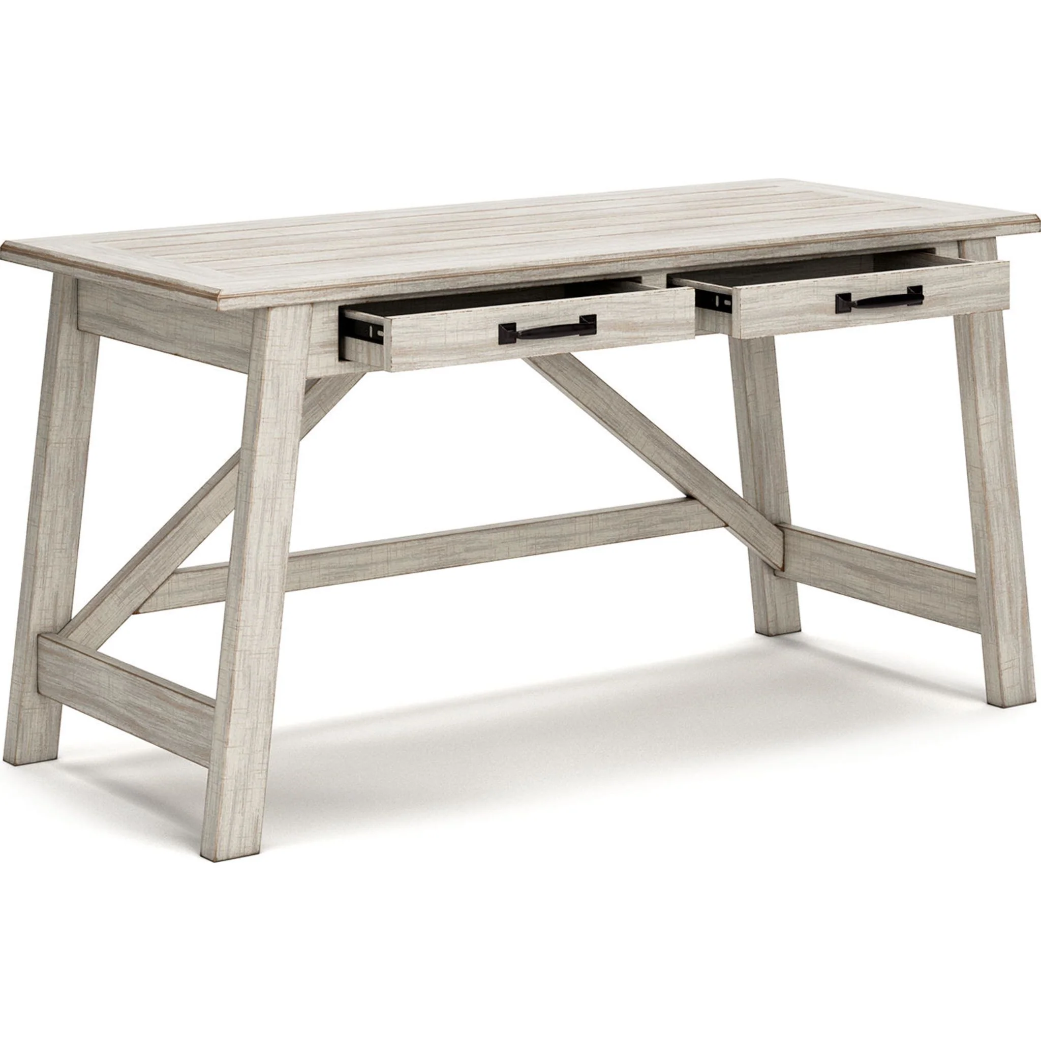 Carynhurst Desk - Whitewash - Image 18