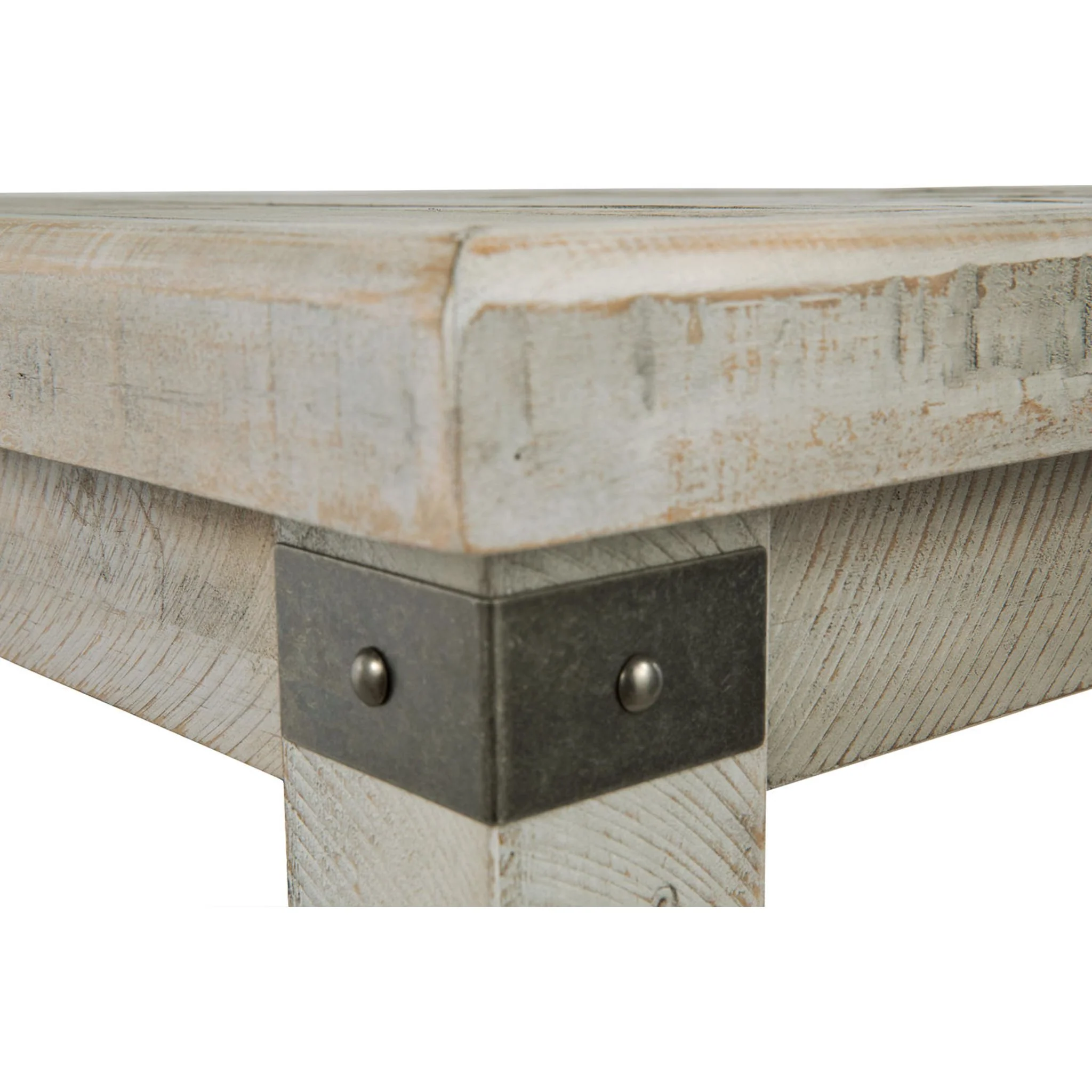 Carynhurst End Table - White Wash Gray - Image 15