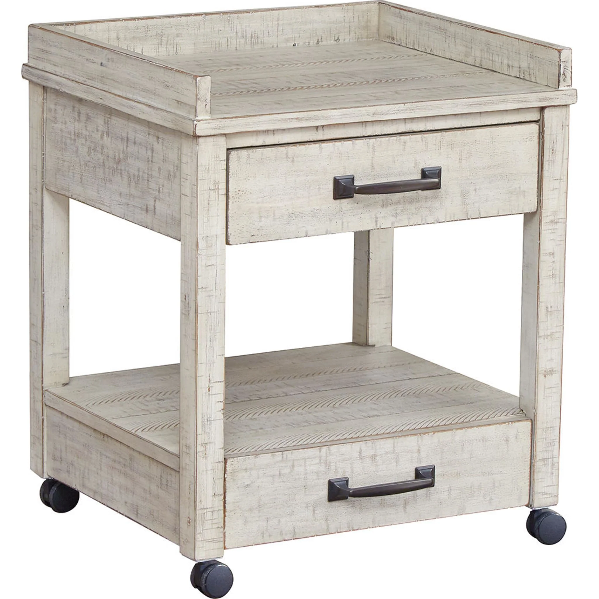 Carynhurst Printer Stand - Whitewash - Image 12
