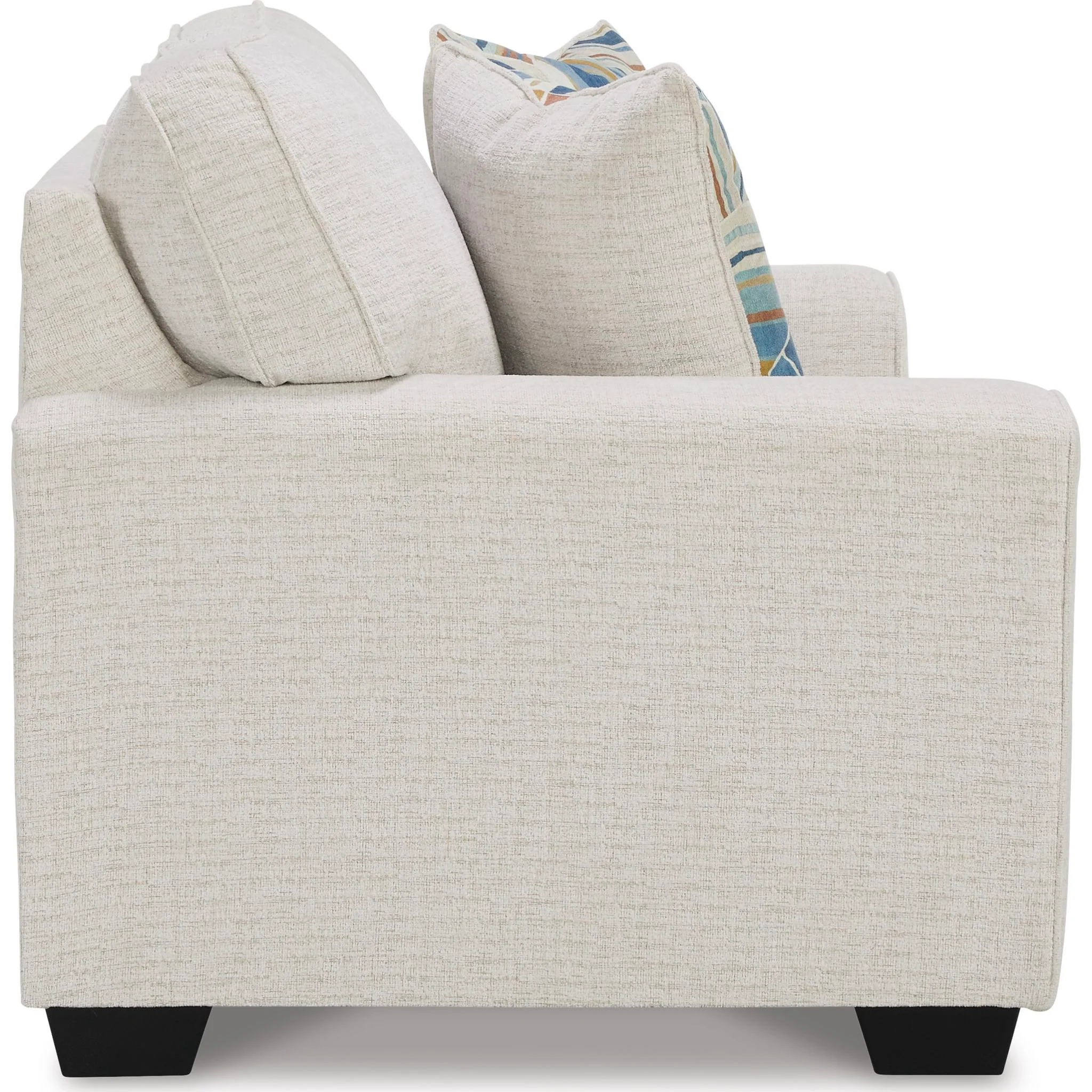 Cashton Loveseat - Snow - Image 5
