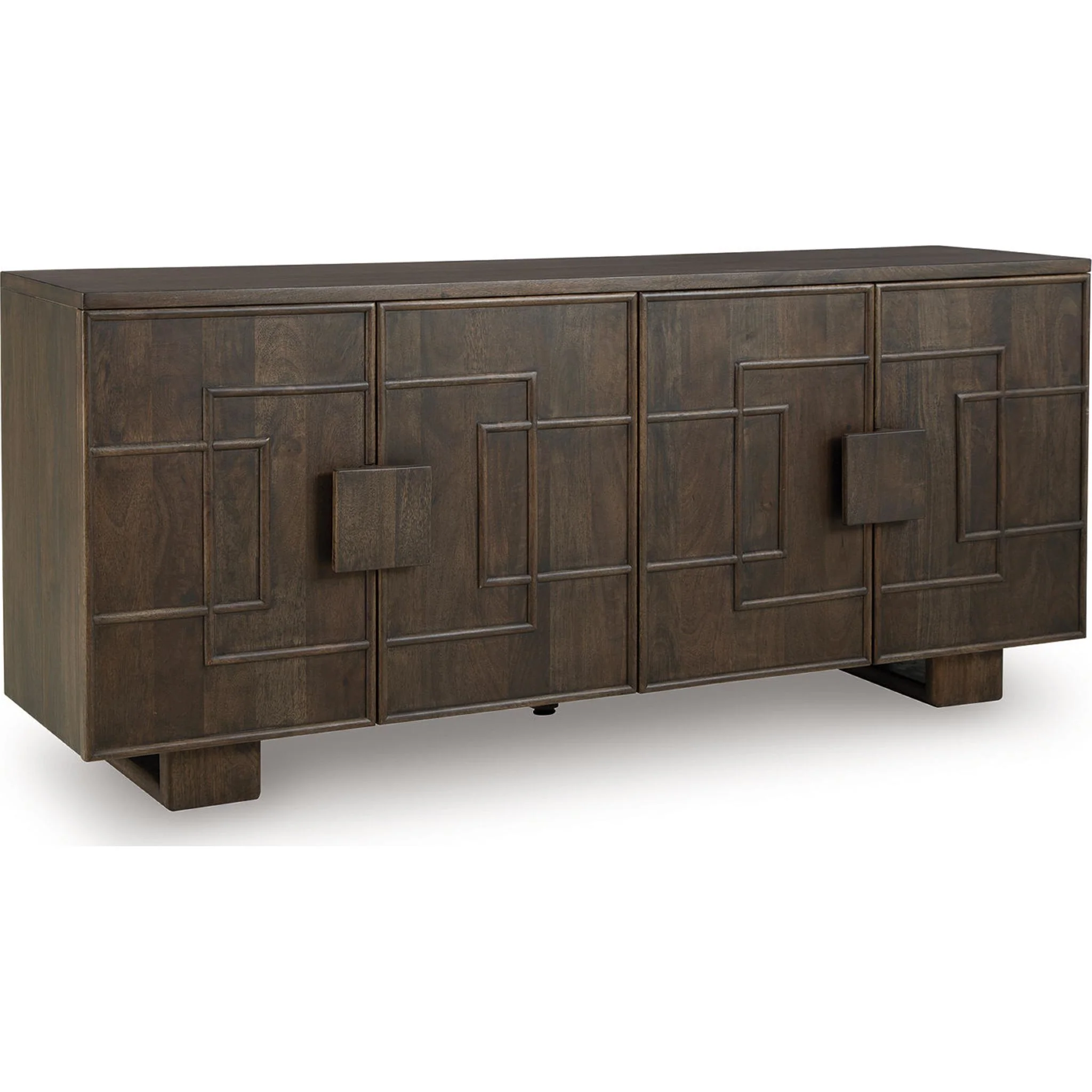 Cato Accent Cabinet - Dark Brown