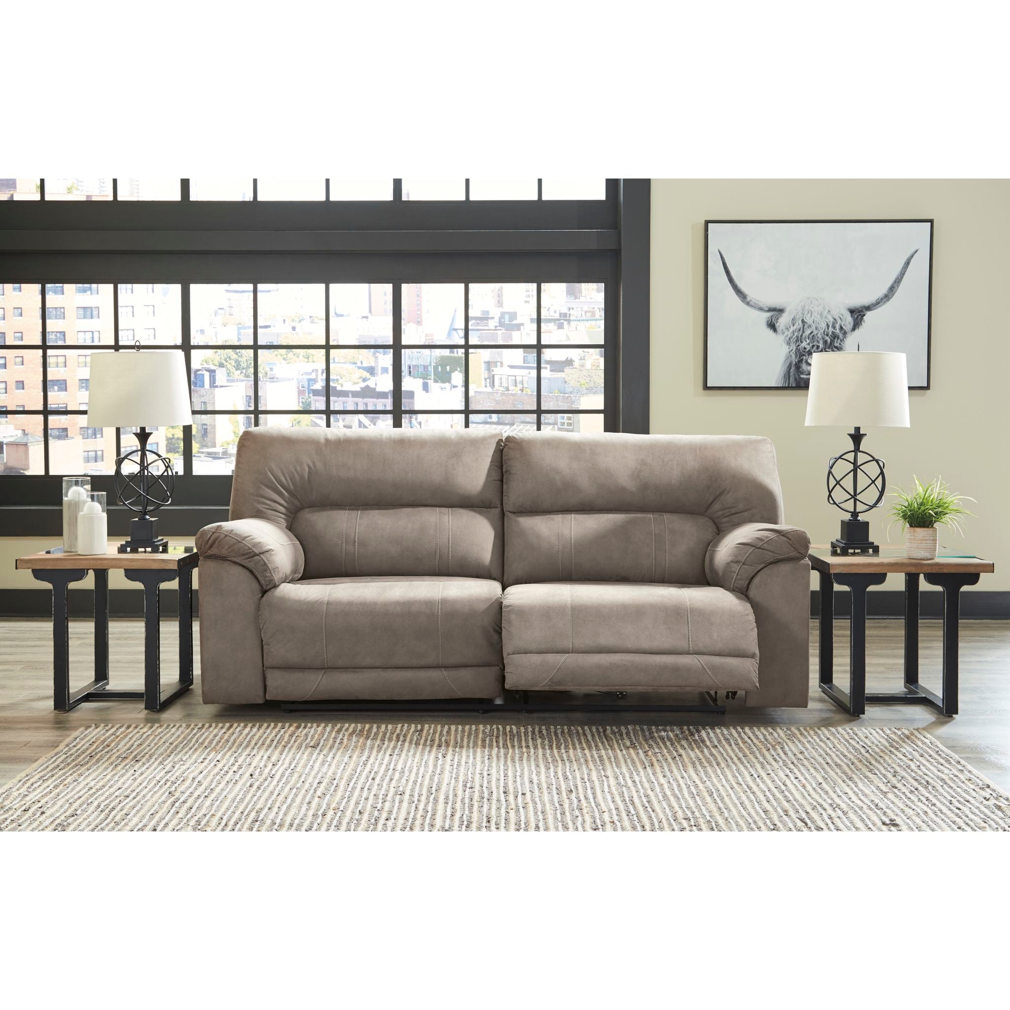 Cavalcade Reclining Sofa - Slate - Image 2