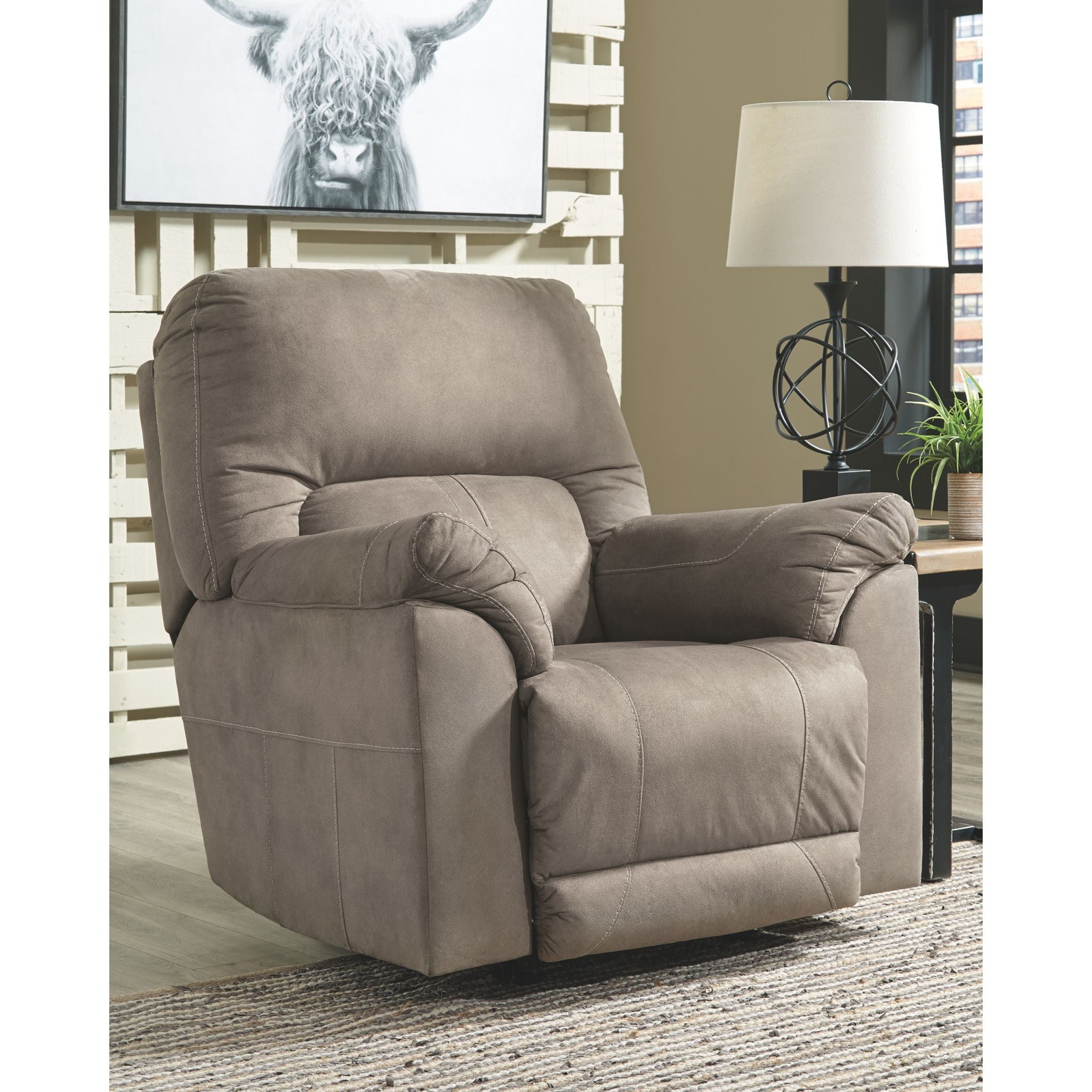 Cavalcade Rocker Recliner - Slate - Image 2