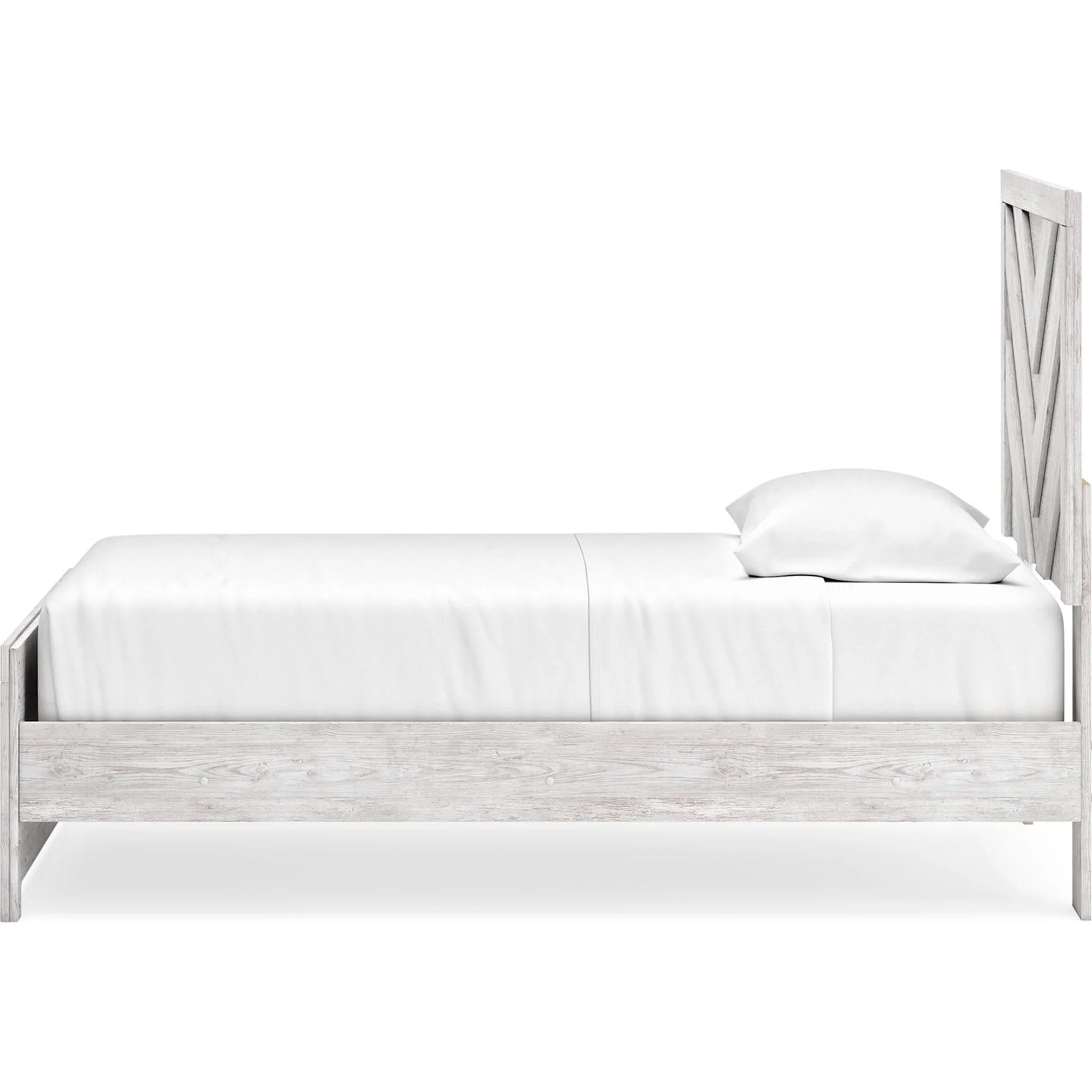 Cayboni 6 Piece Twin Panel Bedroom - Whitewash - Image 20