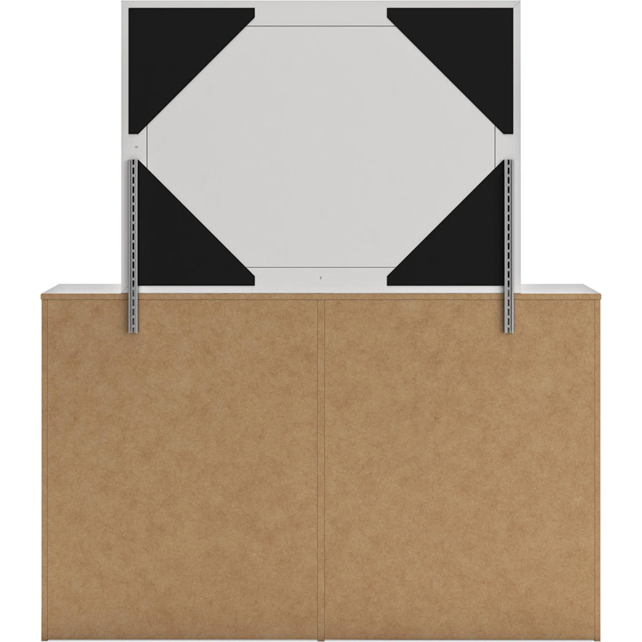 Cayboni Dresser and Mirror - Whitewash - Image 7