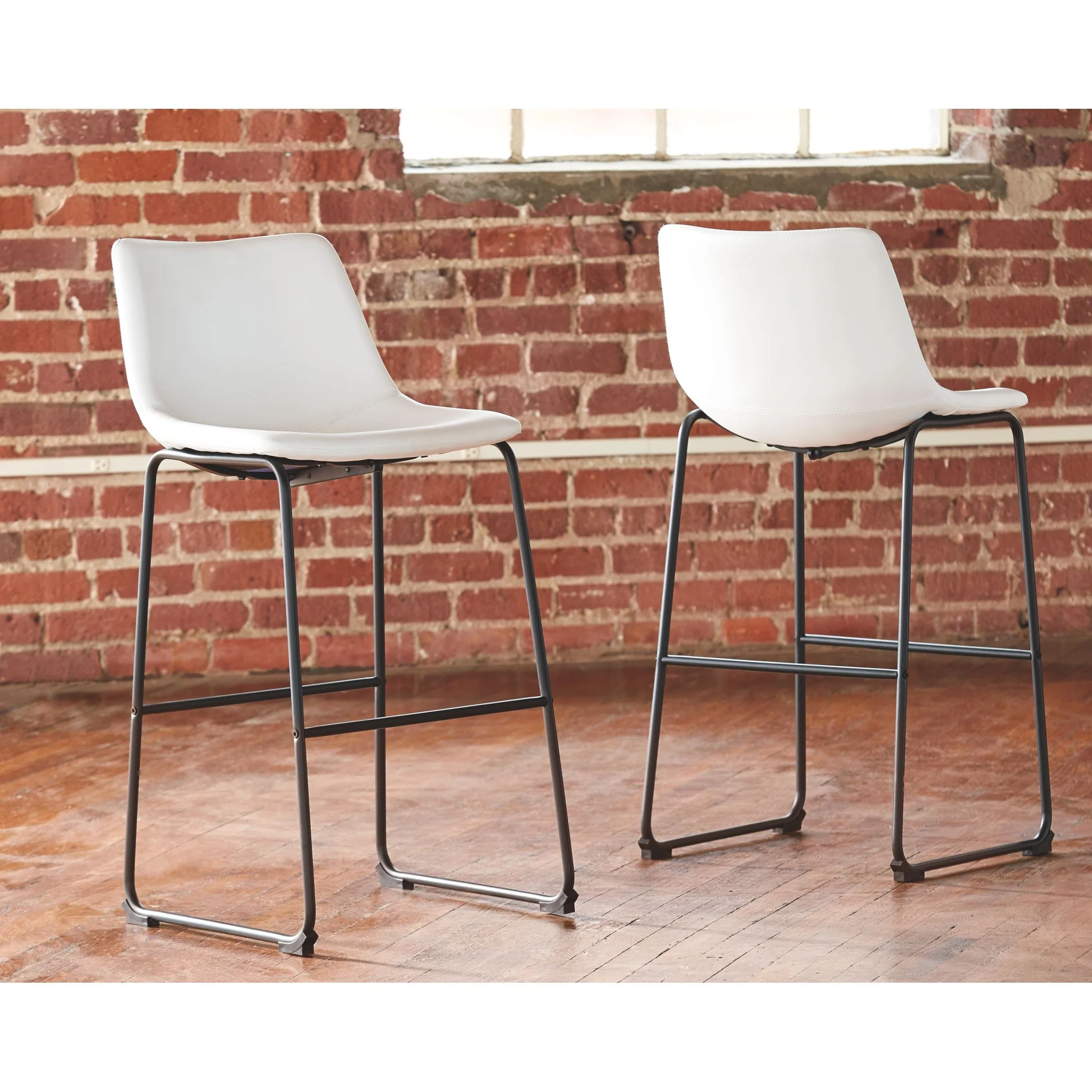 Centiar Bar Height Stool - White - (D372-730) - Image 5