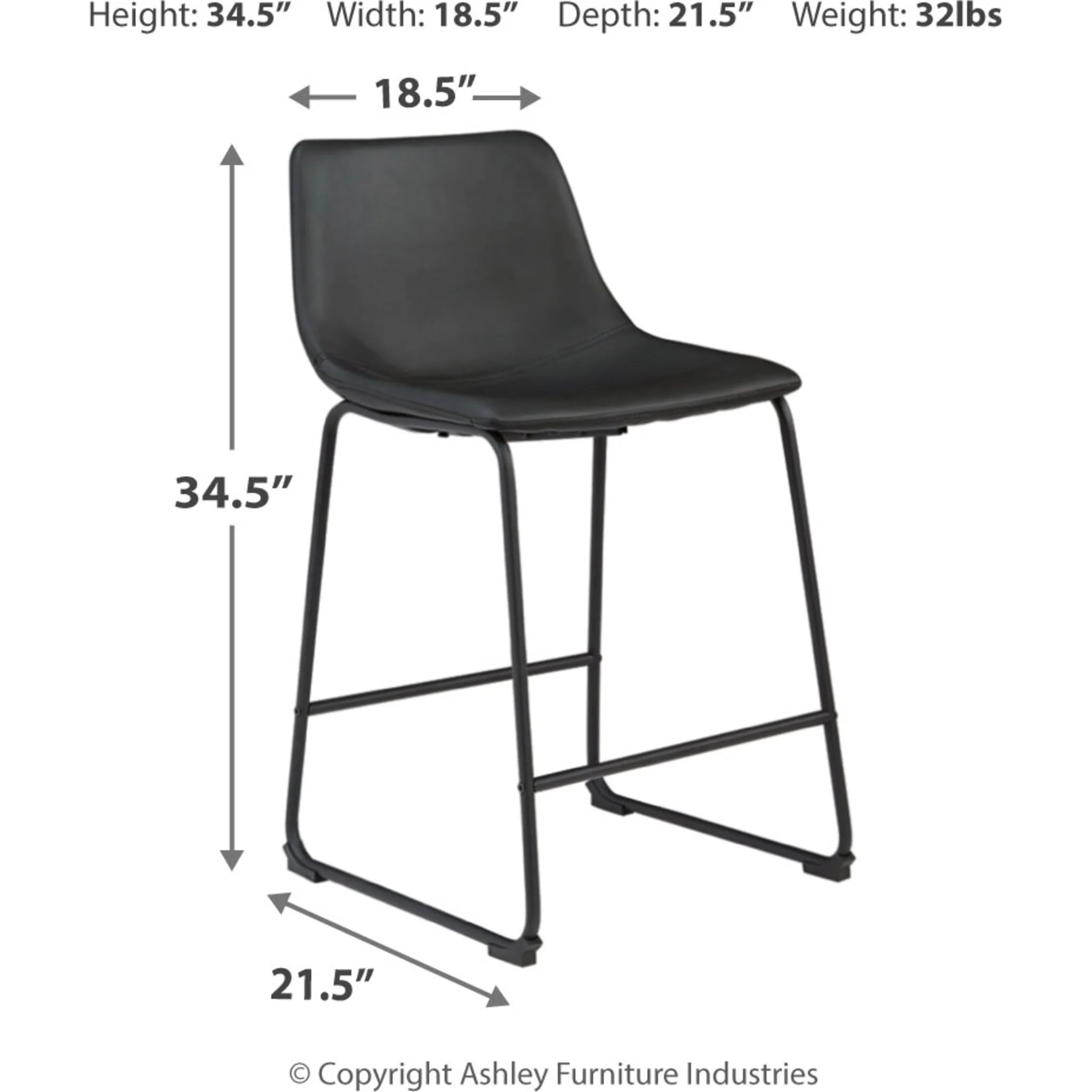 Centiar Counter Height Stool - Image 7