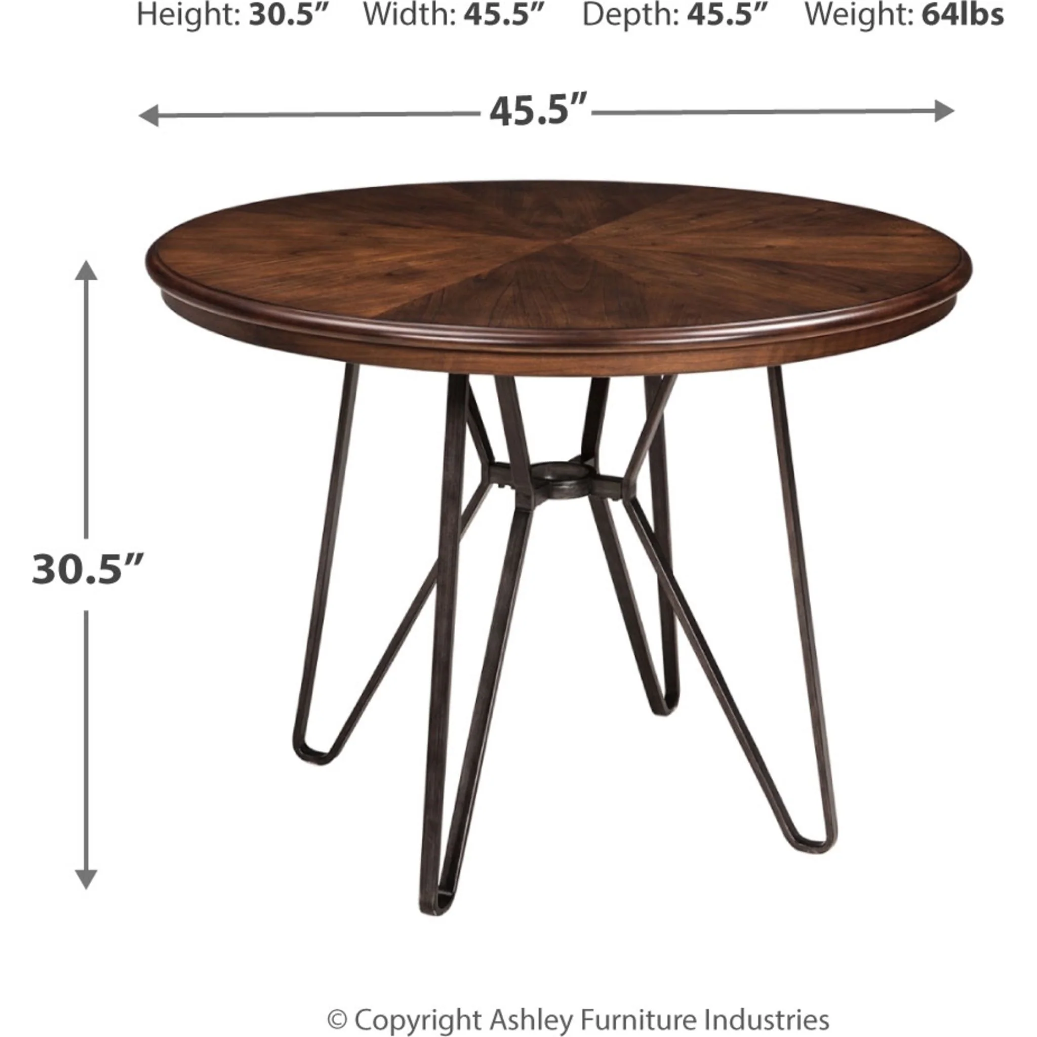 Centiar Dining Table - Two-tone Brown - (D372-15) - Image 7