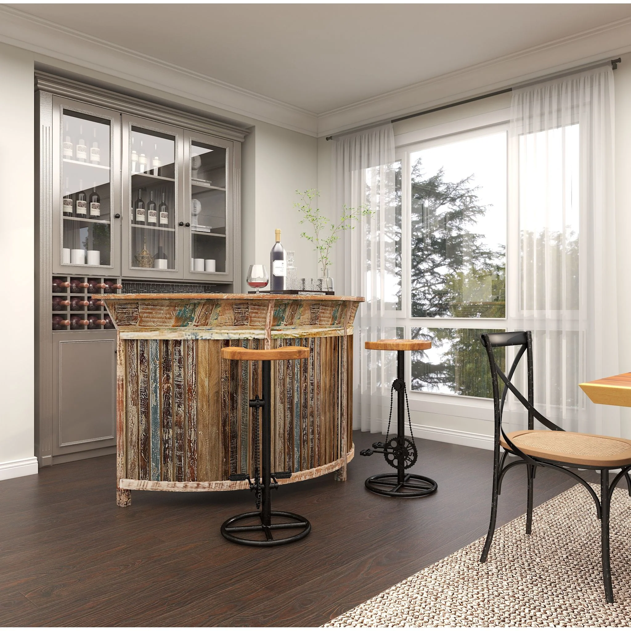 Cerveza Bar Unit - Brown - Image 5