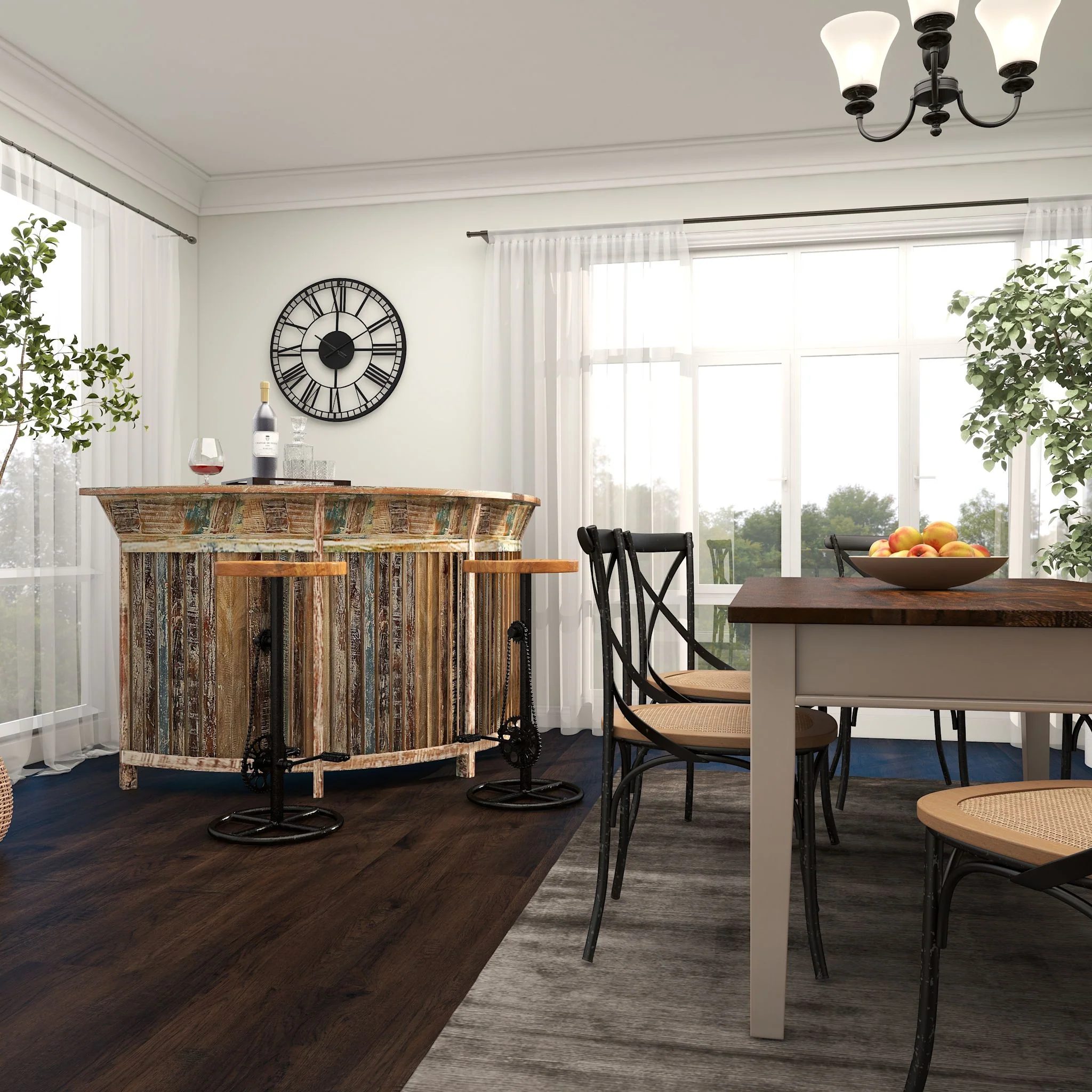 Cerveza Bar Unit - Brown - Image 7