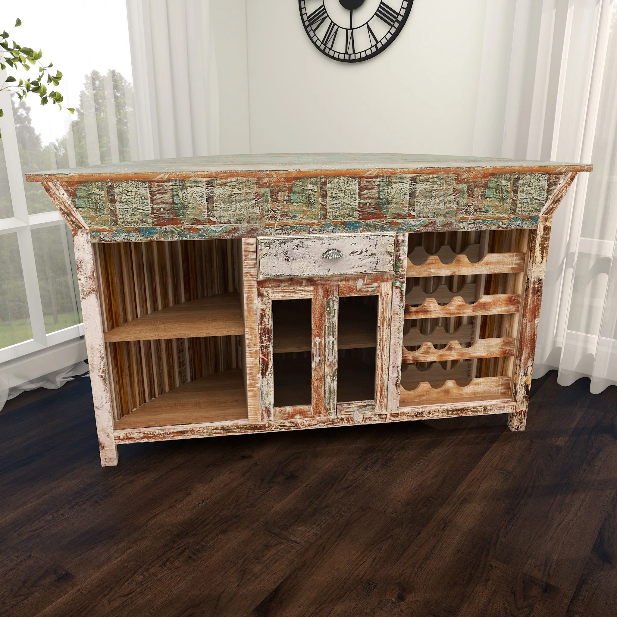 Cerveza Bar Unit - Brown - Image 8