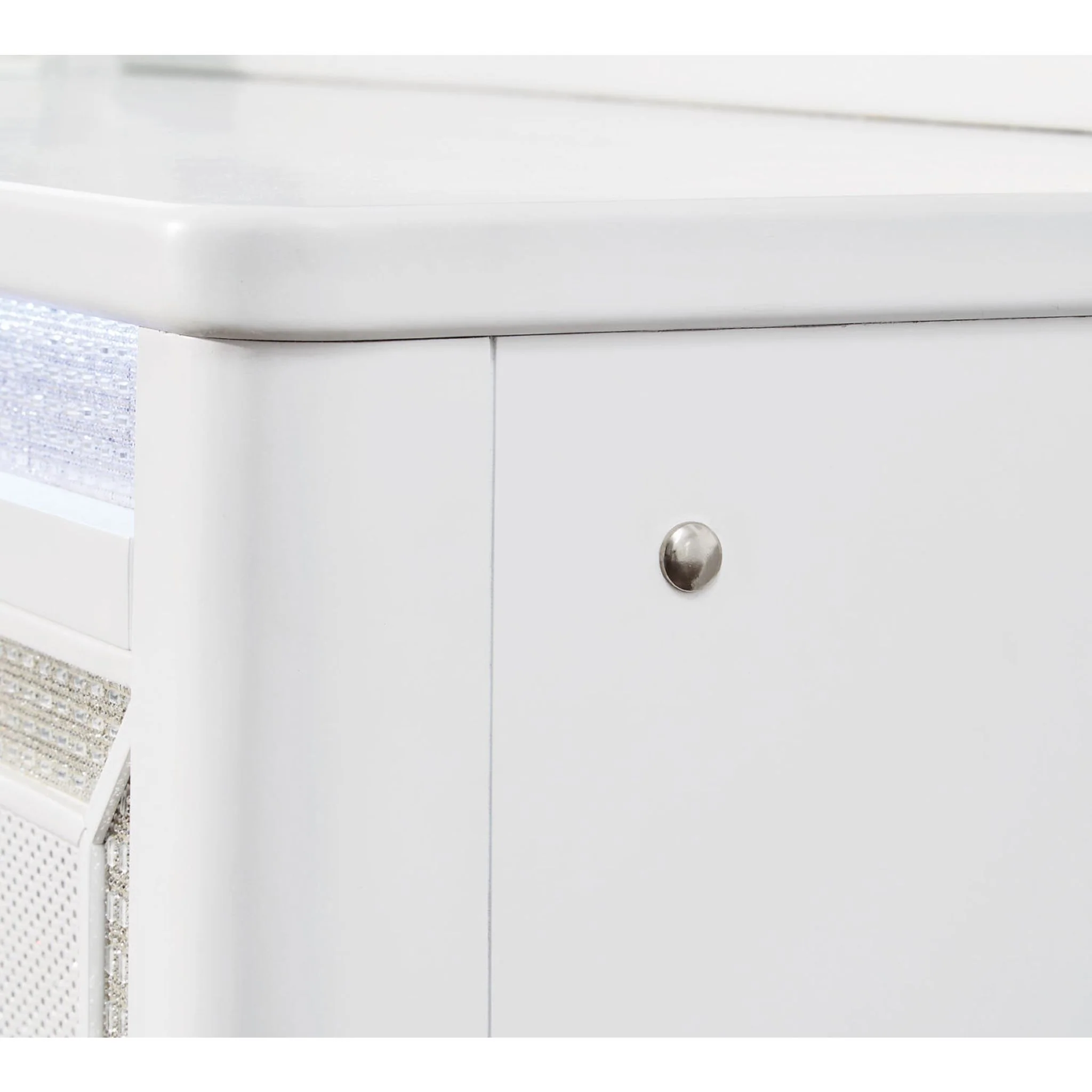 Chalanna Dresser and Mirror - White - Image 2
