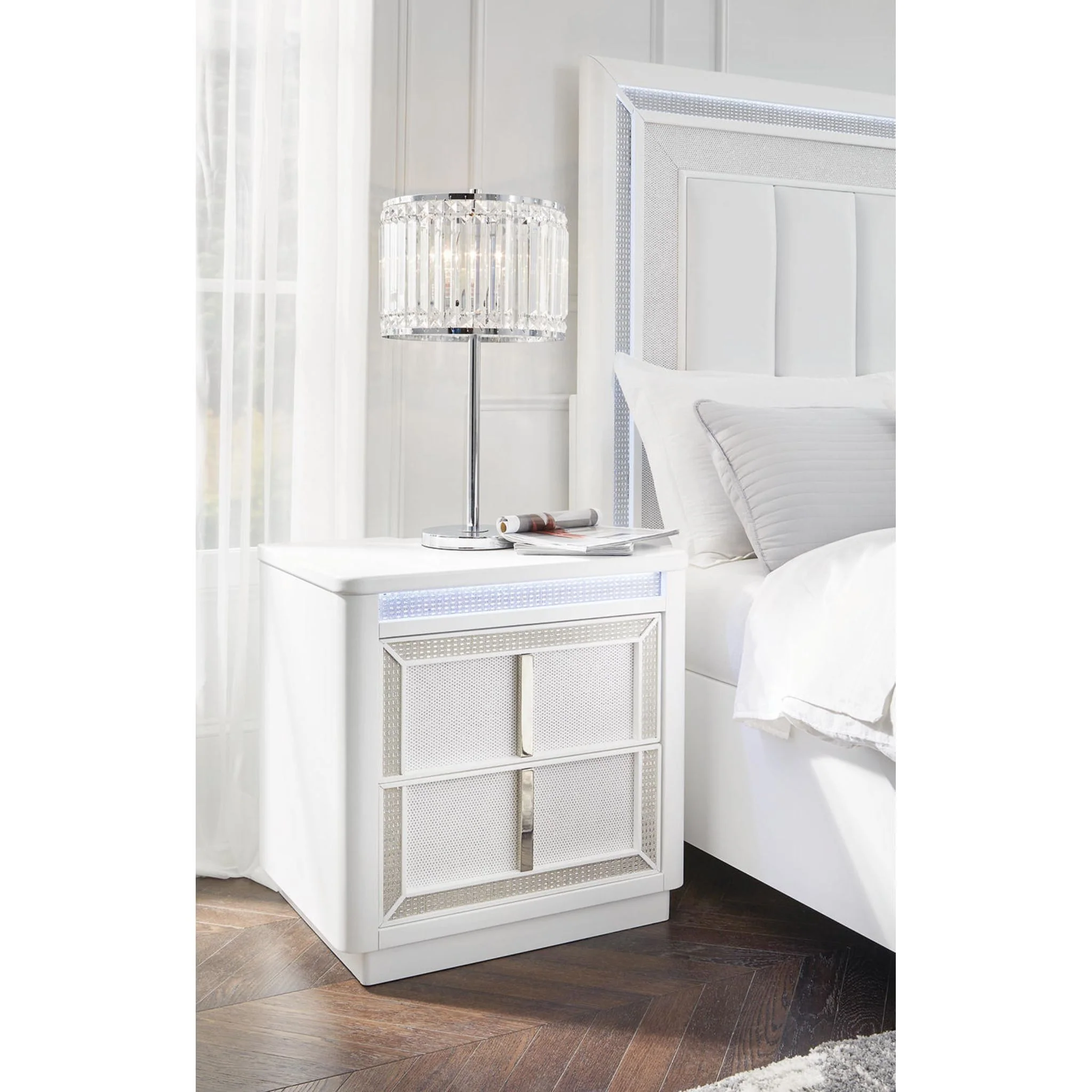 Chalanna Nightstand - White - Image 2