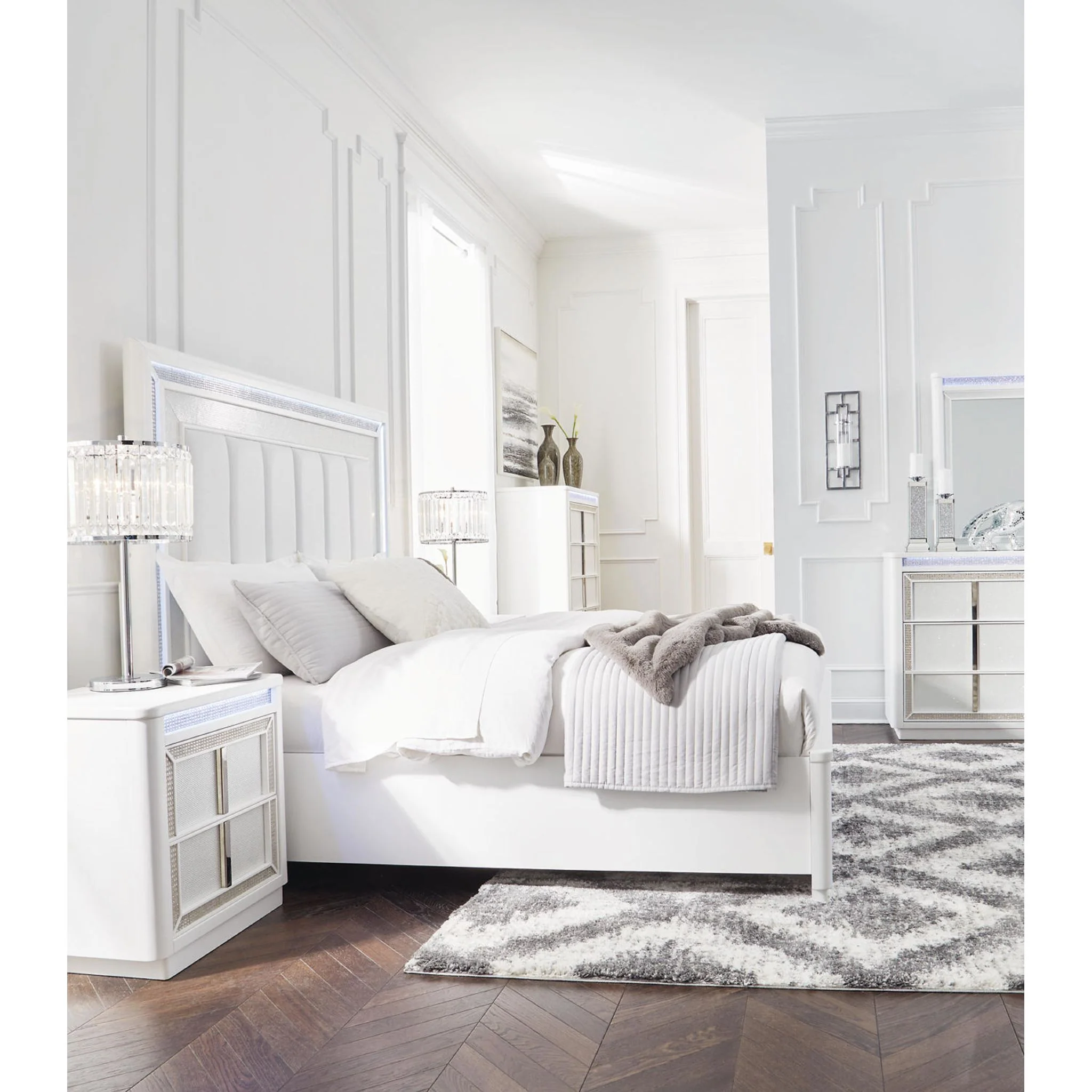 Chalanna Storage Bed - White - Image 20