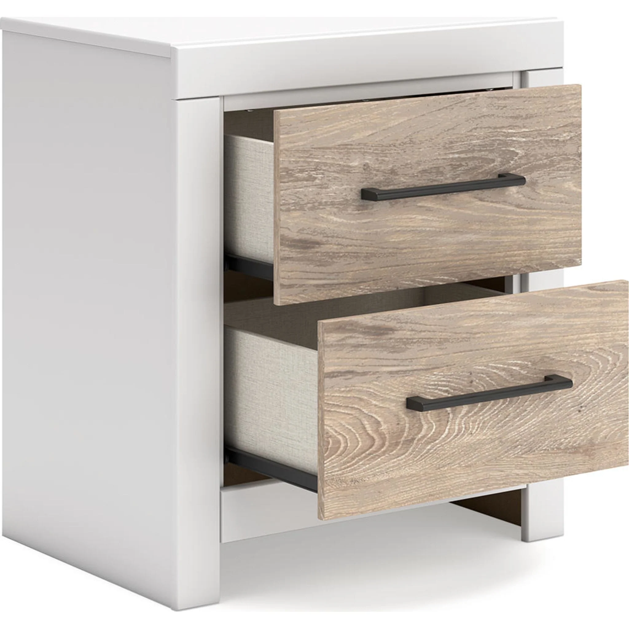 Charbitt 6 Piece Queen Panel Bedroom - Two-tone - Image 20