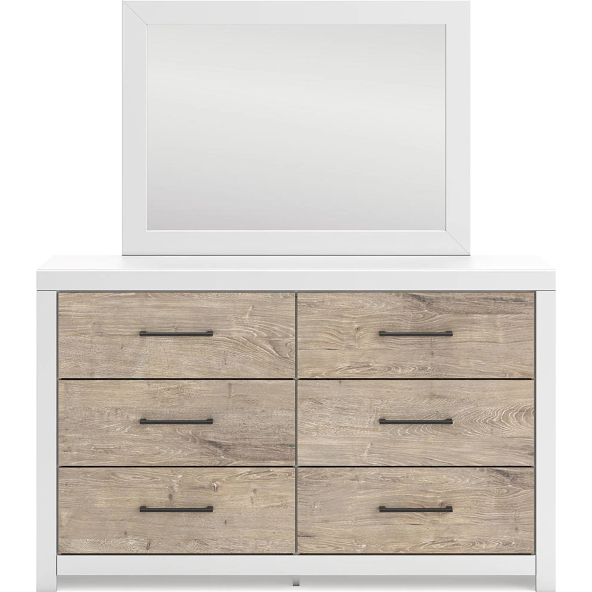 Charbitt Dresser and Mirror - Two-tone - Image 2