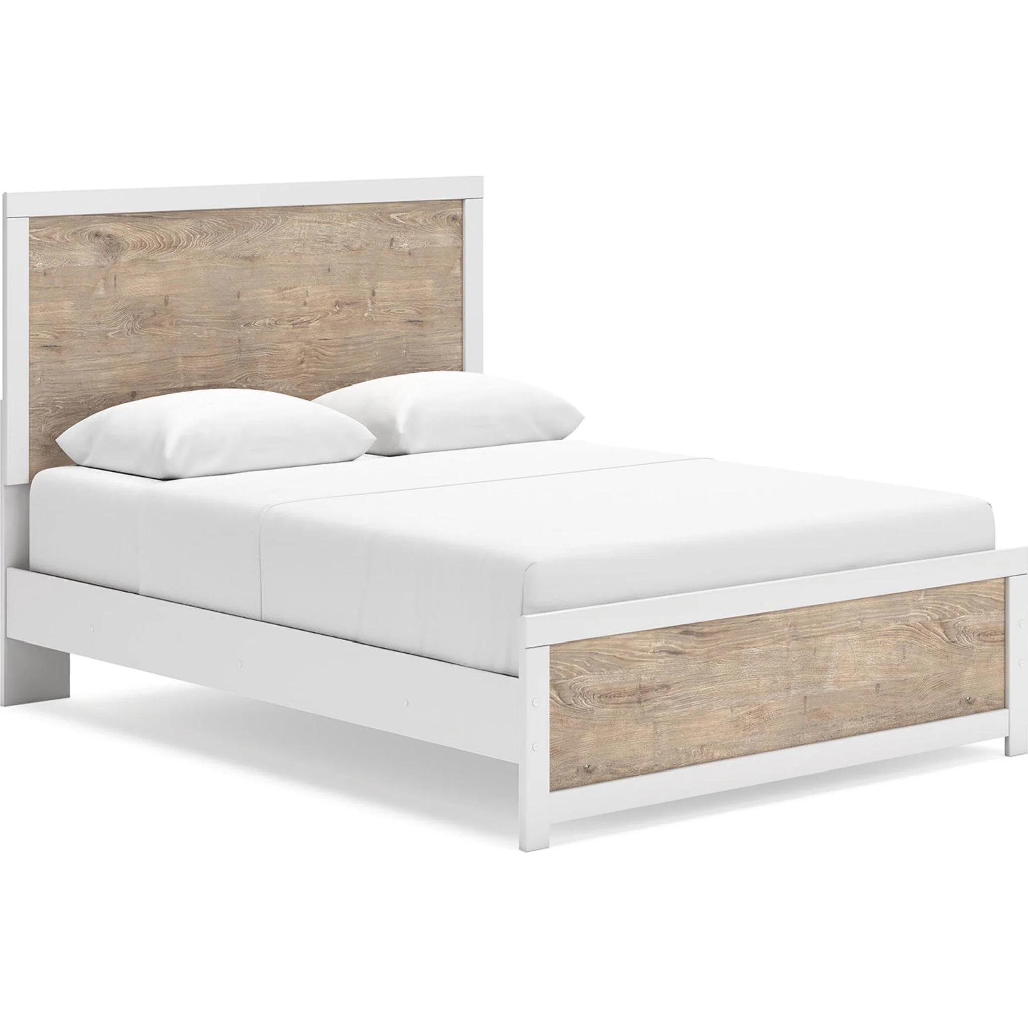 Charbitt Queen Panel Bed - Two-tone
