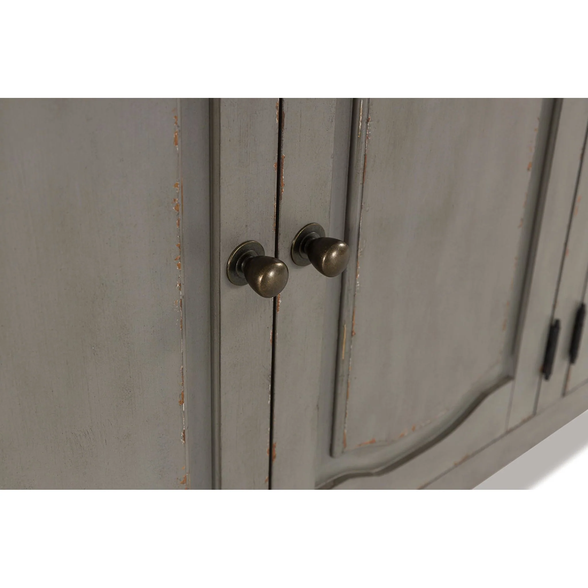 Charina Accent Cabinet - Antique Gray - Image 3