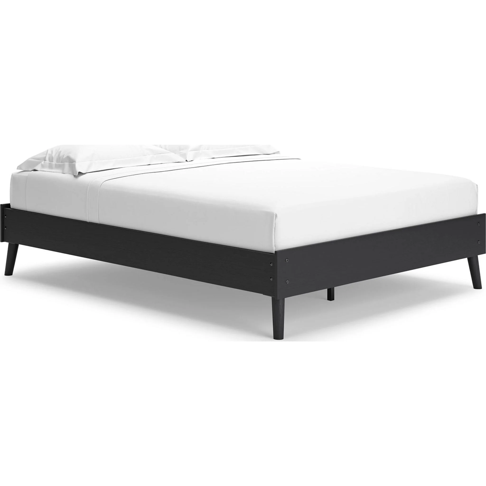 Charlang Queen Platform Bed - Black