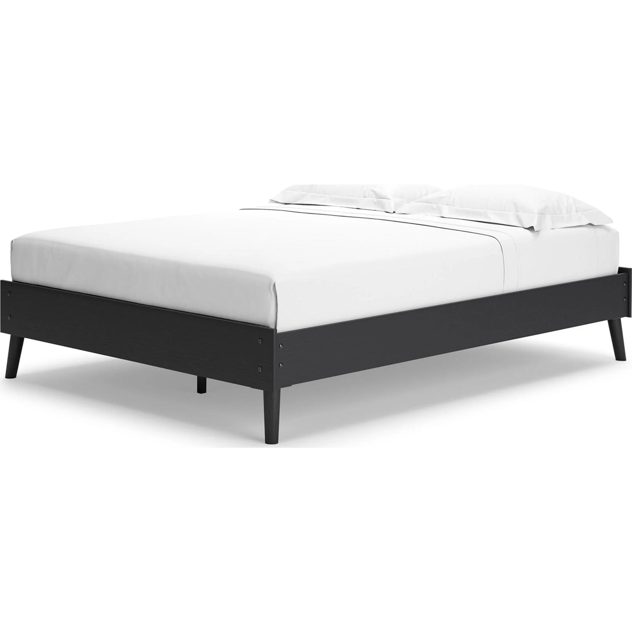 Charlang Queen Platform Bed - Black - Image 2