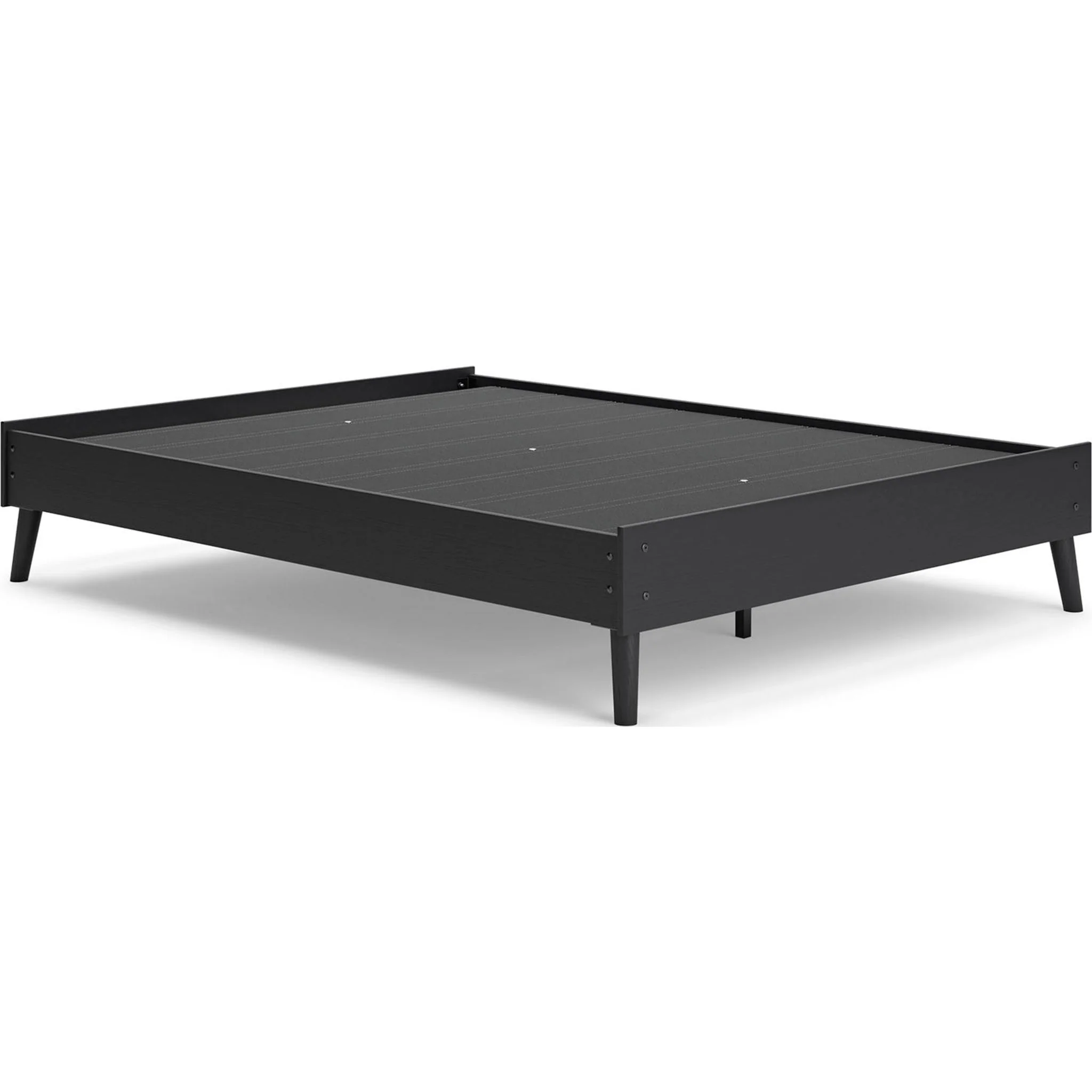 Charlang Queen Platform Bed - Black - Image 3
