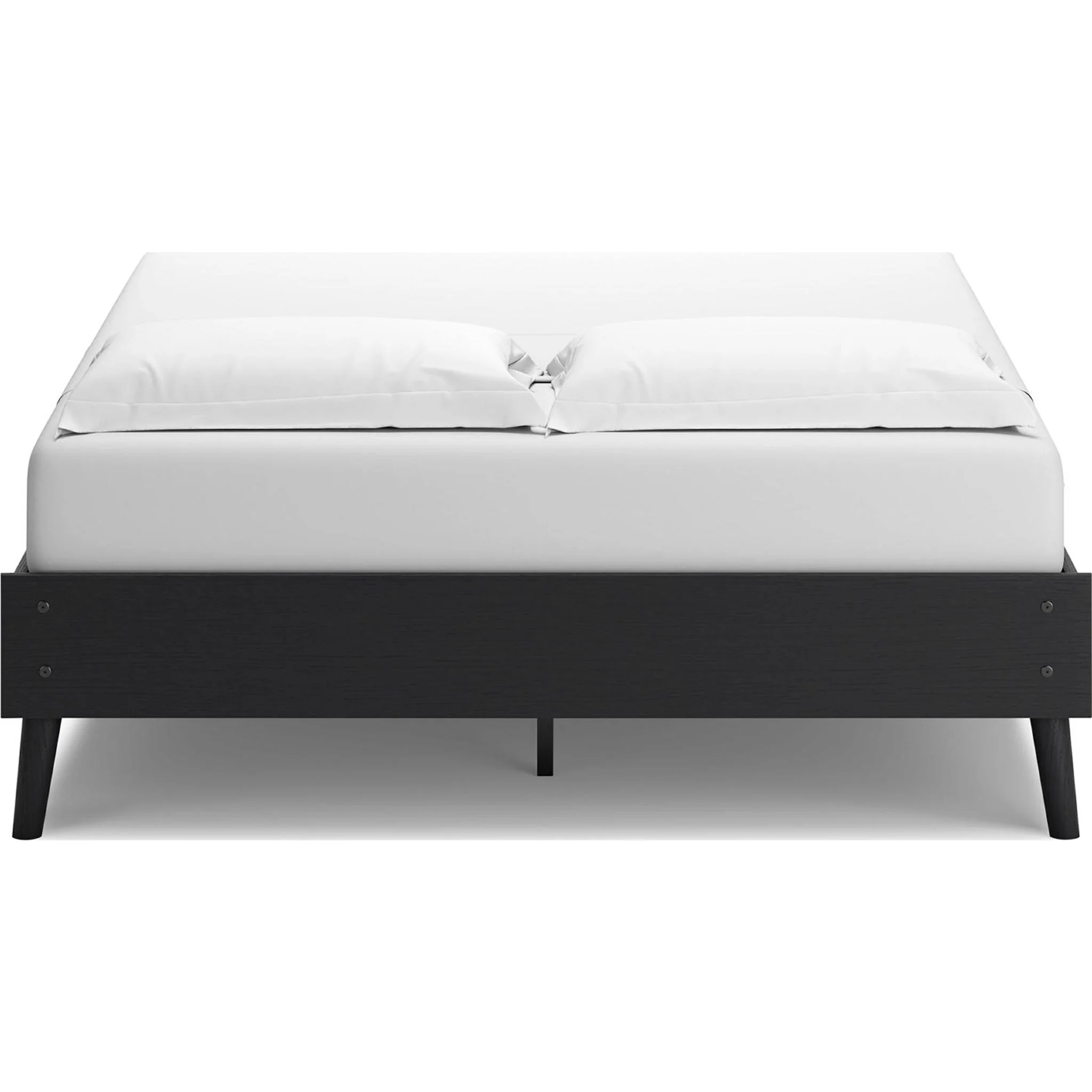 Charlang Queen Platform Bed - Black - Image 4