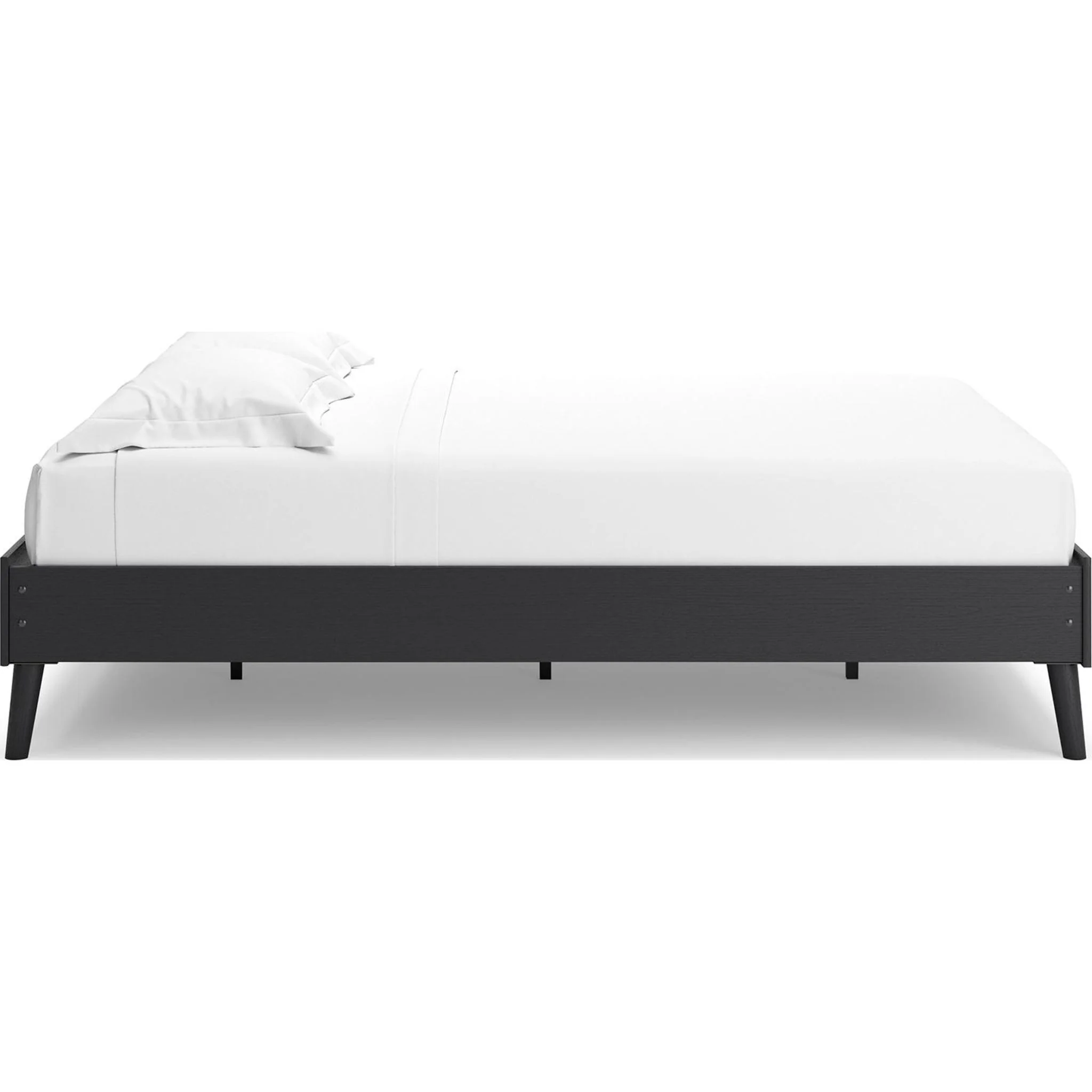 Charlang Queen Platform Bed - Black - Image 8