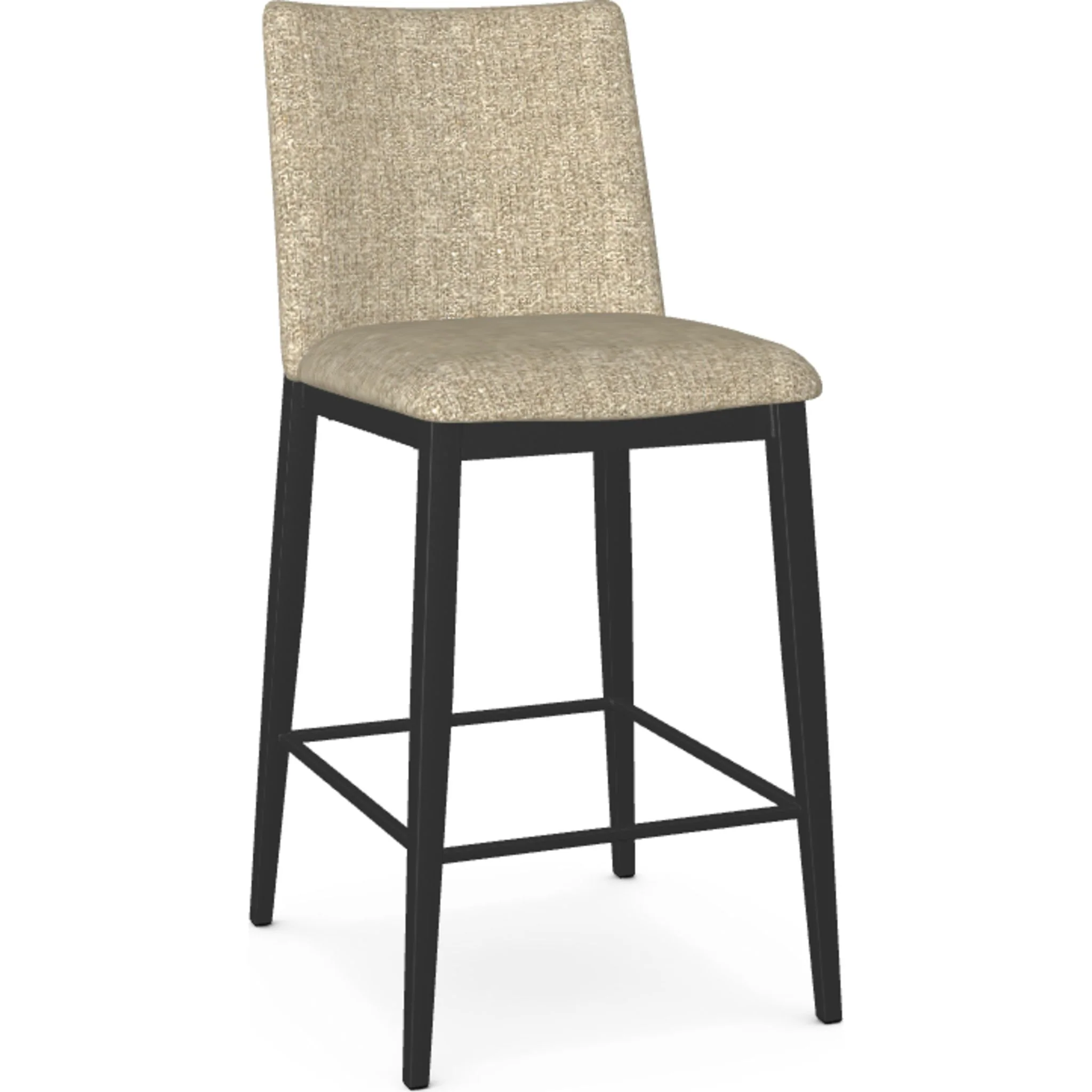 Charlotte Counter Height Stool - Alpaca/Black - (40380-26-25LC)
