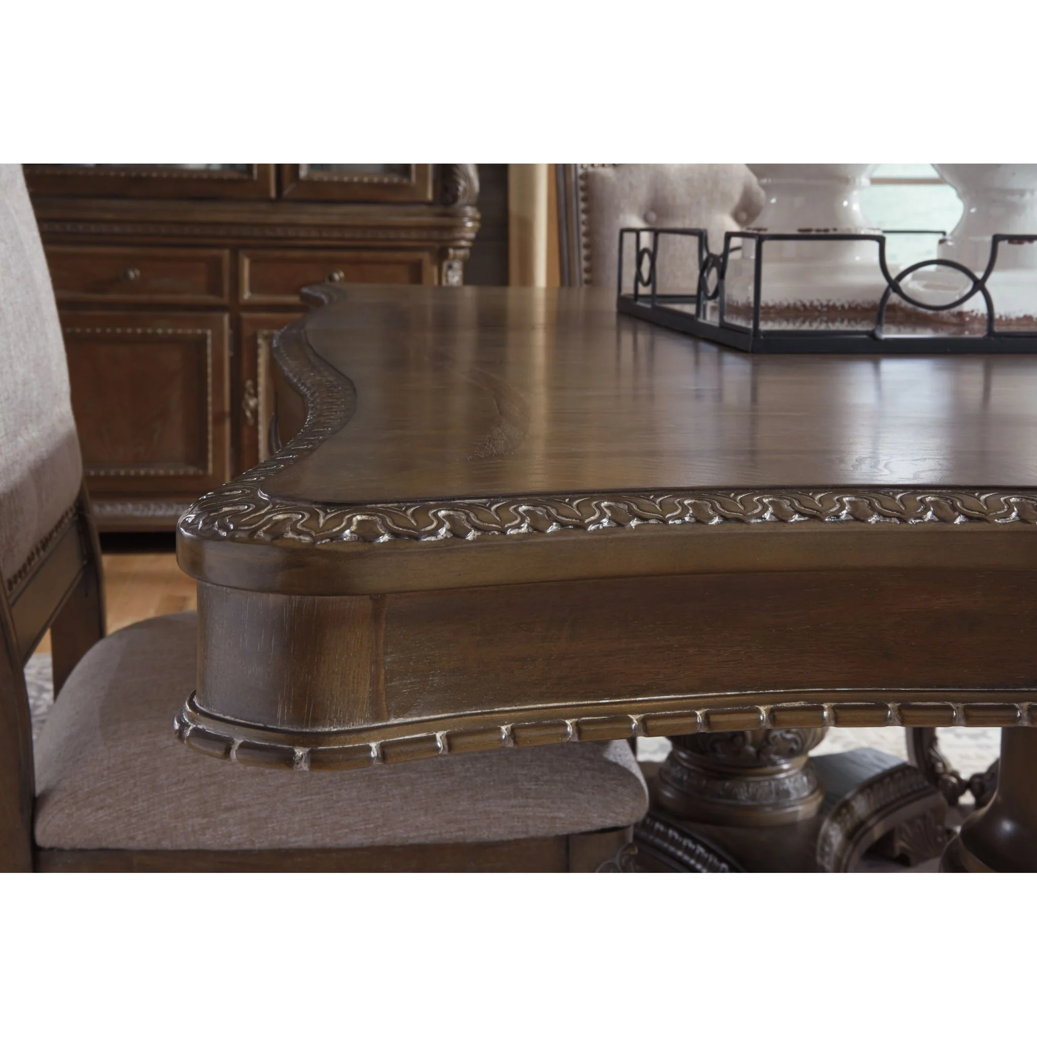 Charmond Dining Extension Table - Brown - (D803D6) - Image 7